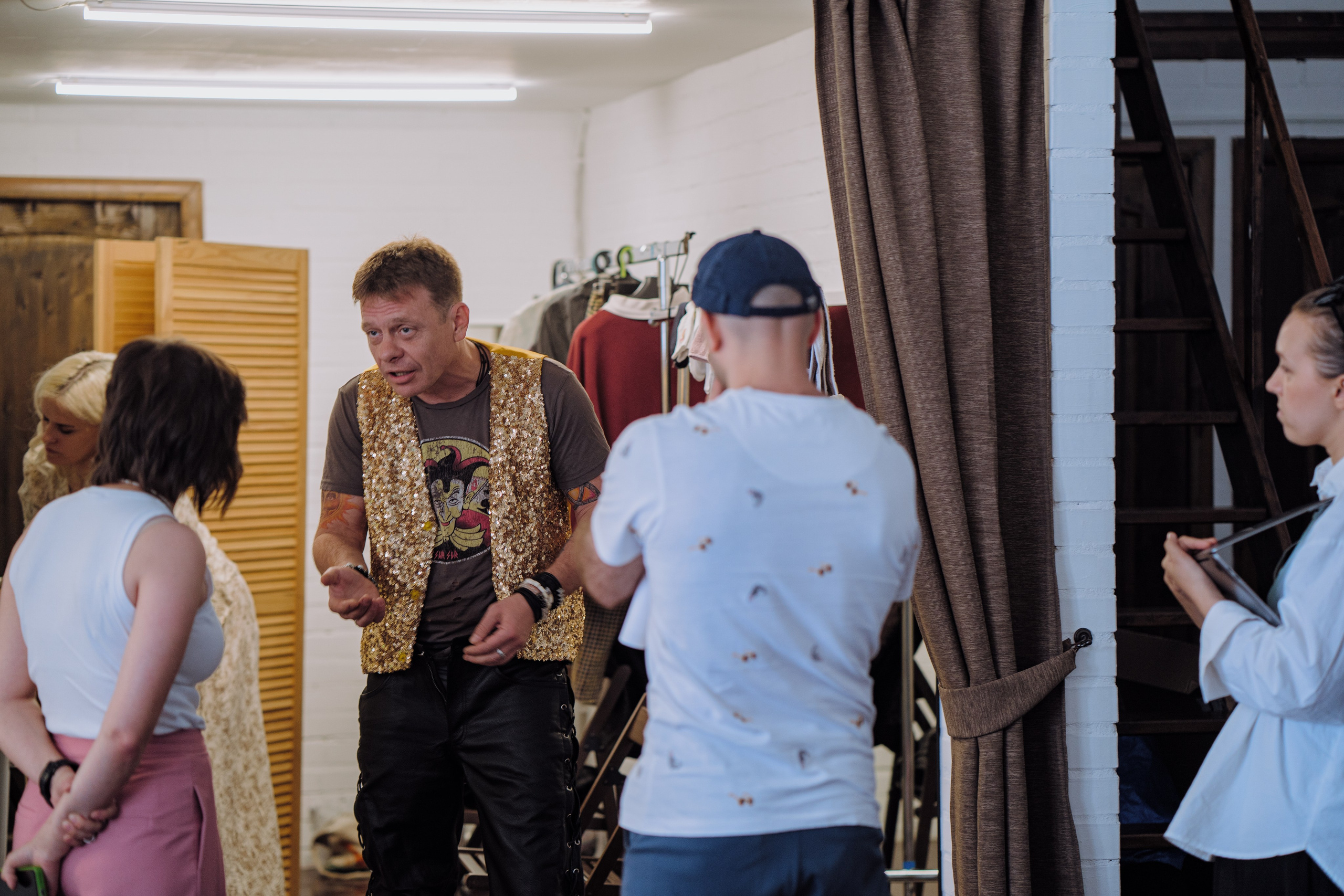 Бэкстейдж|СТС|Папа Мия. Творческий и репортажный фотограф в Москве Клим Долгов