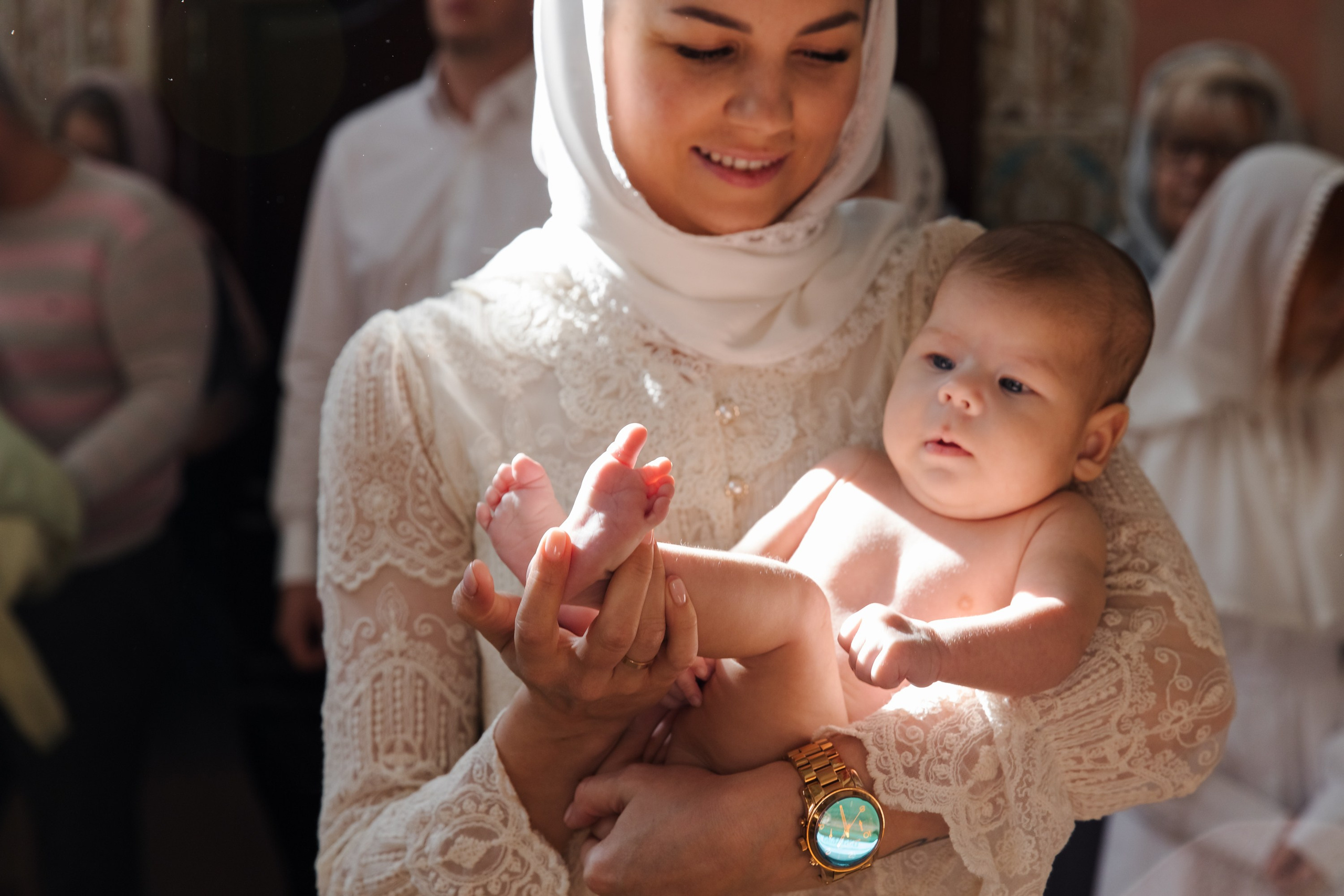 Крещение Стефании. Маргарита Рубцова свадебный фотограф Тольятти