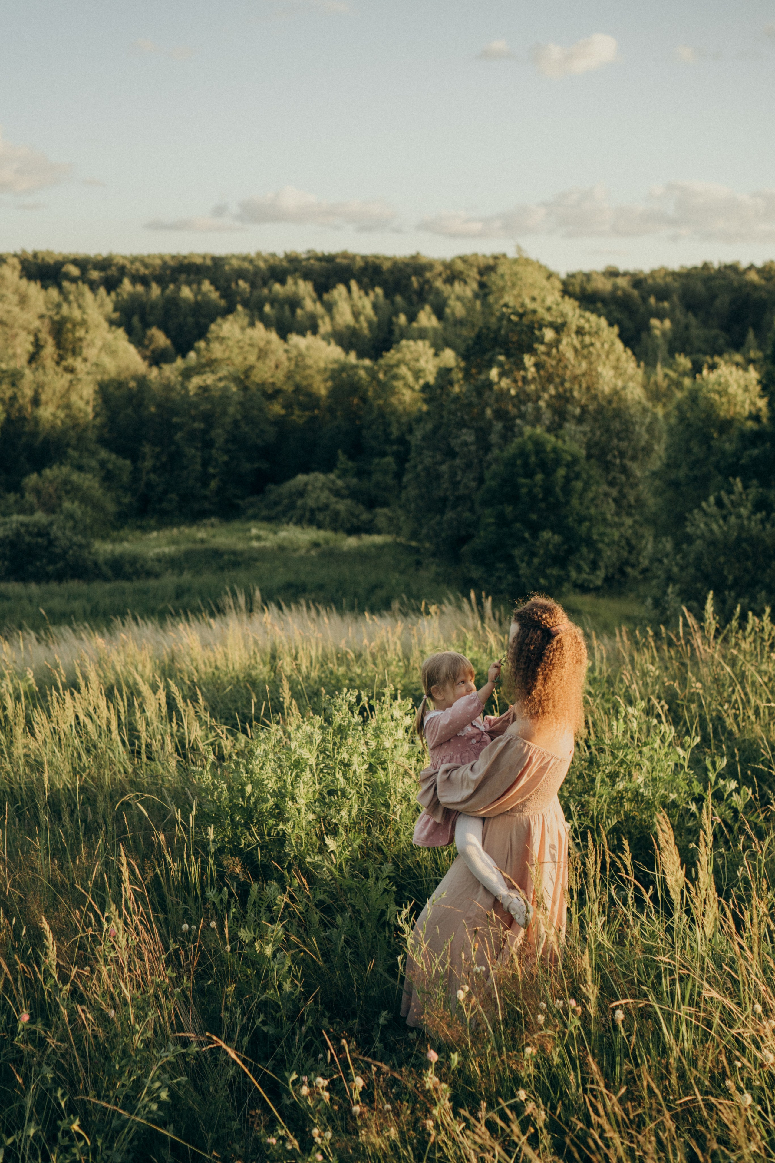 Закатная история. Семейный фотограф в Москве Елена Гильманова