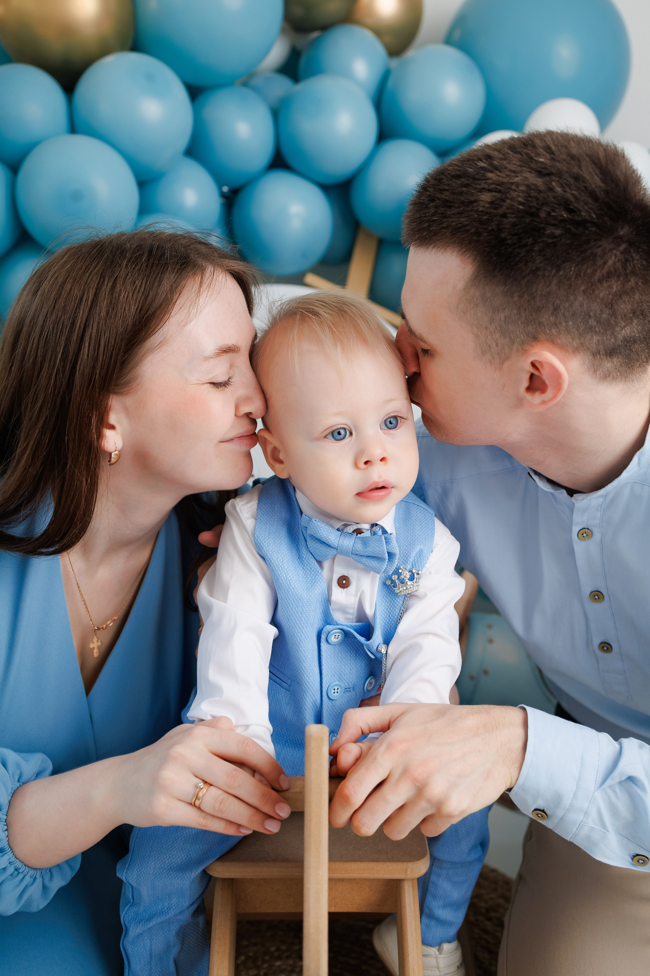 Сашеньке 1 годик. Фотограф новорожденный малышей Новосибирск