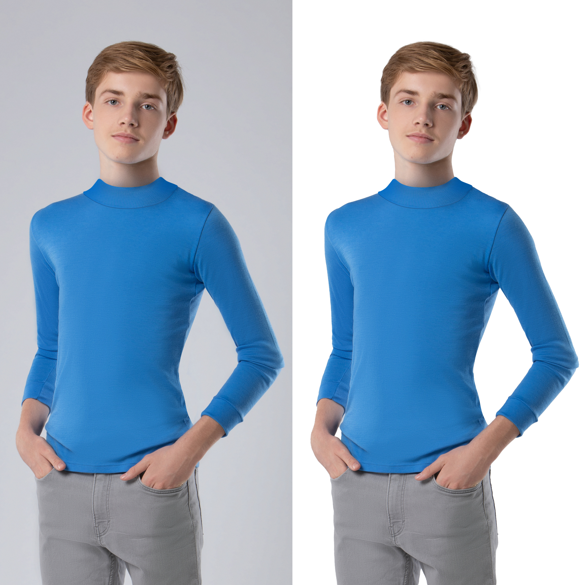 Для рекламы одежды