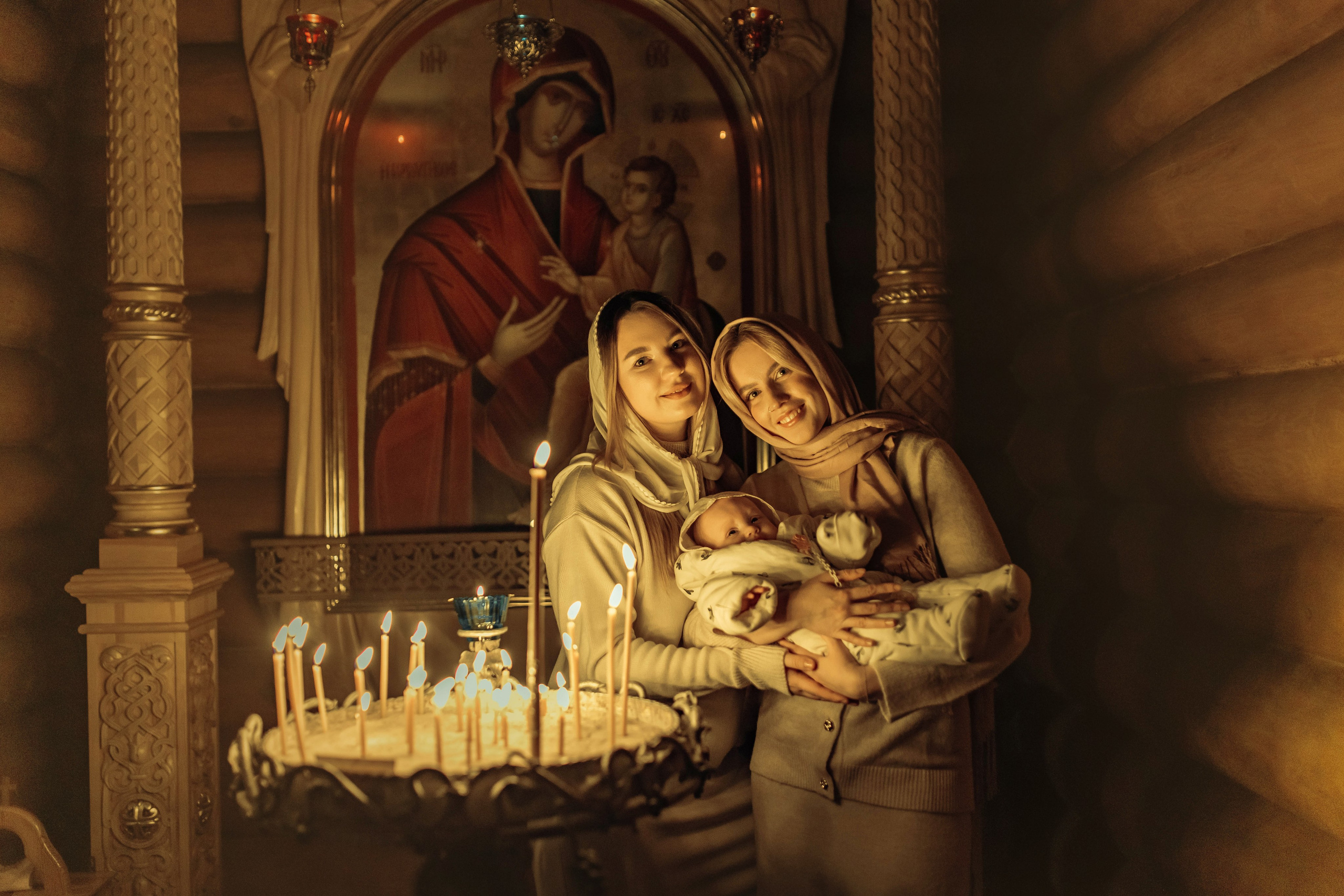 Крещение Эмилии, храм Святой Троицы, ноябрь 25