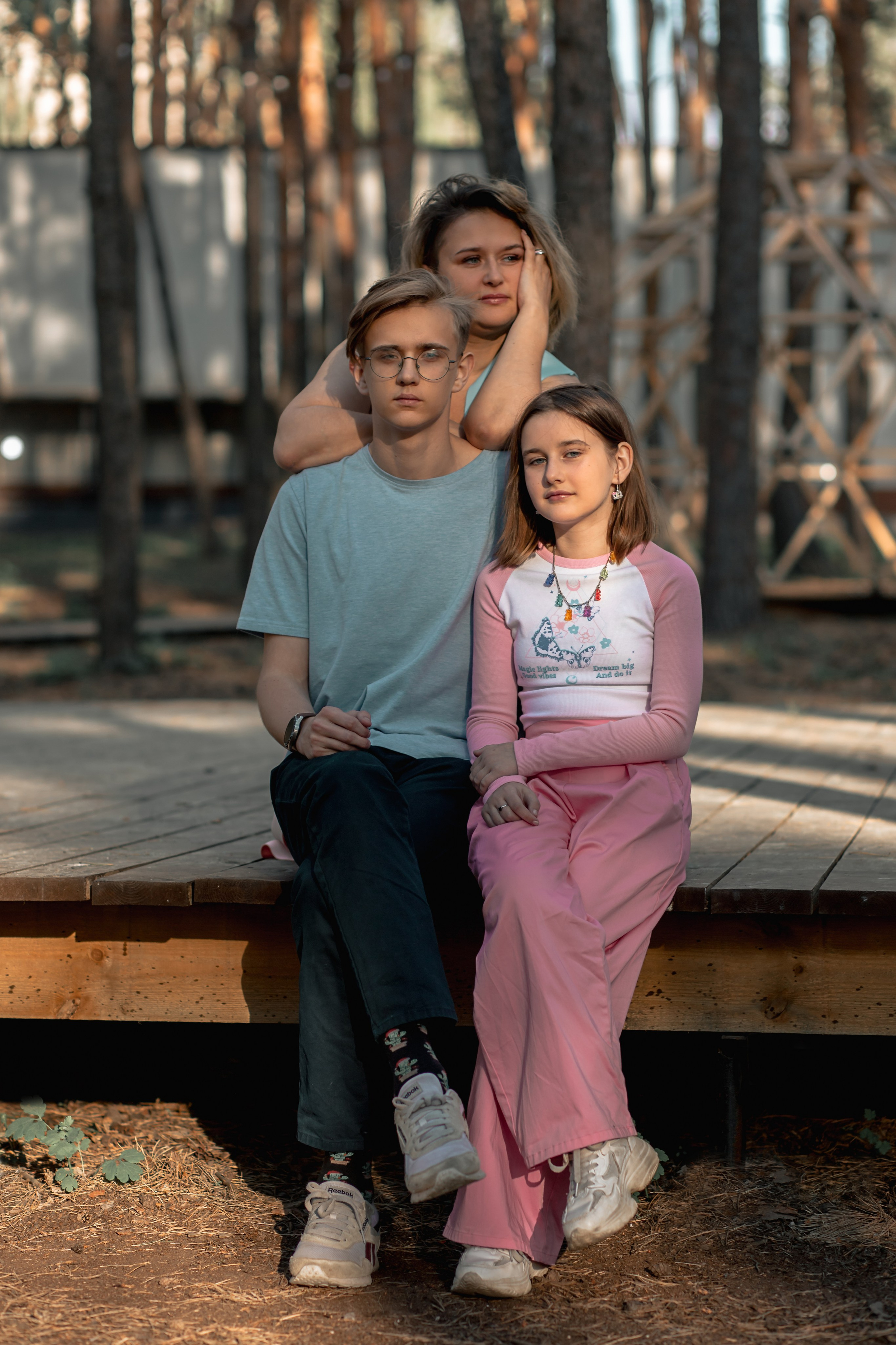 Валерия, Ярослав и Мира_фотопроект «Мой подросток». Фотограф Воронеж, Новая Усмань Мария Бублик