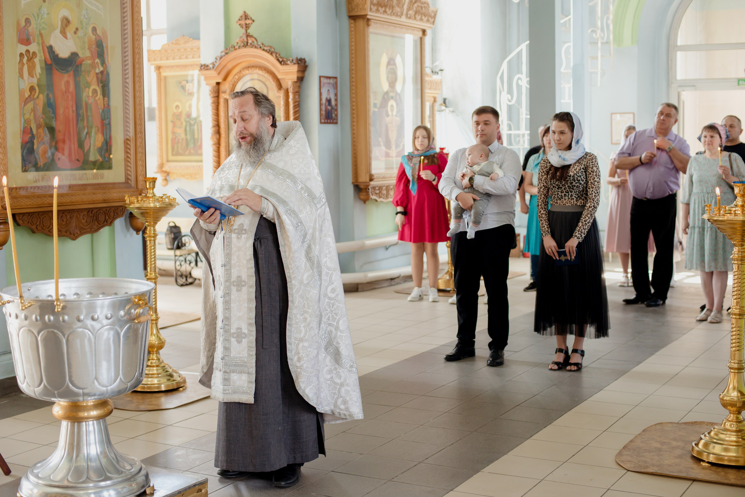 Крещение Дмитрия. Королева Елена Свадебный и семейный фотограф в Туле