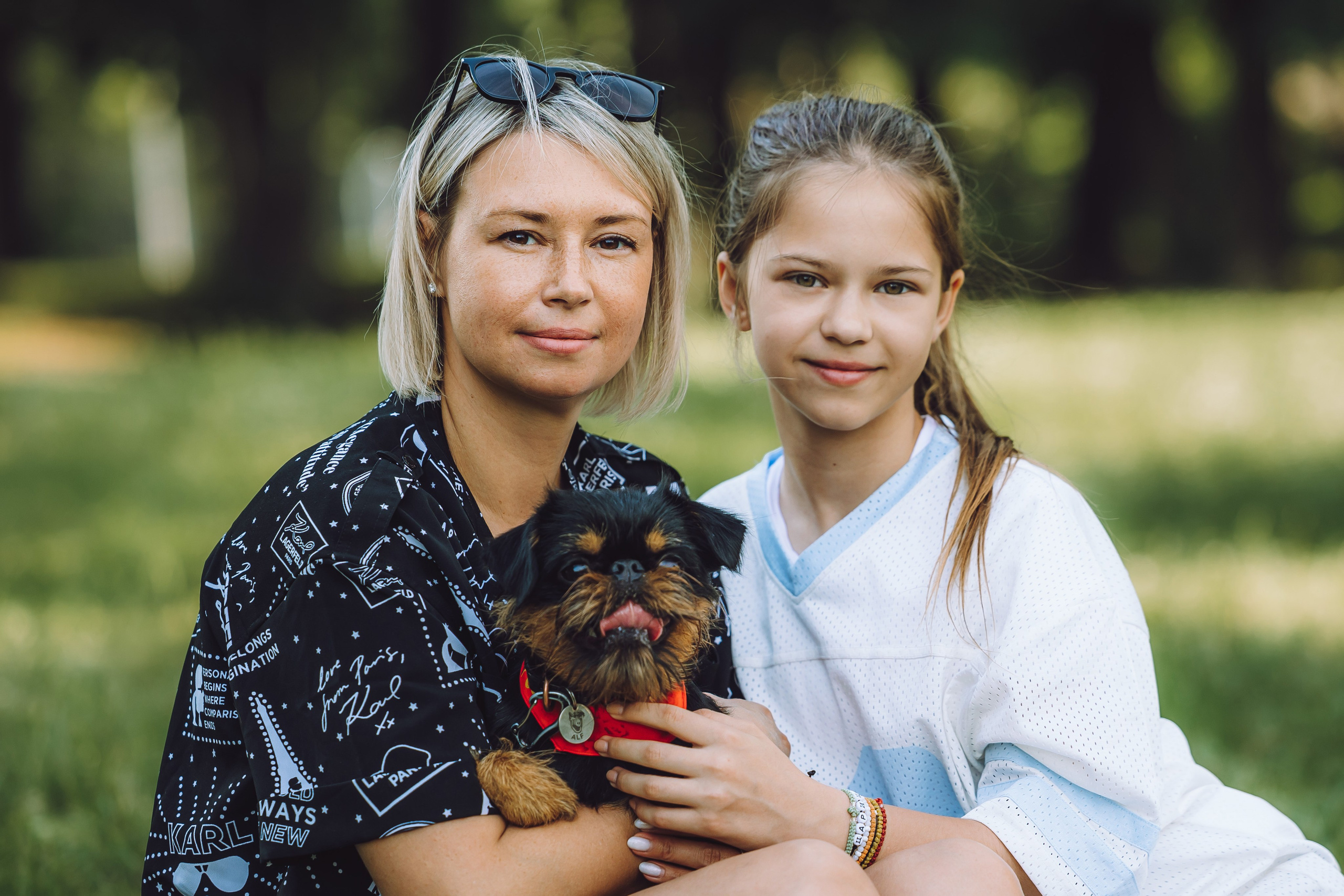 Griff-пикник. Семейный фотограф животных, анималист в Москве Екатерина Киреева