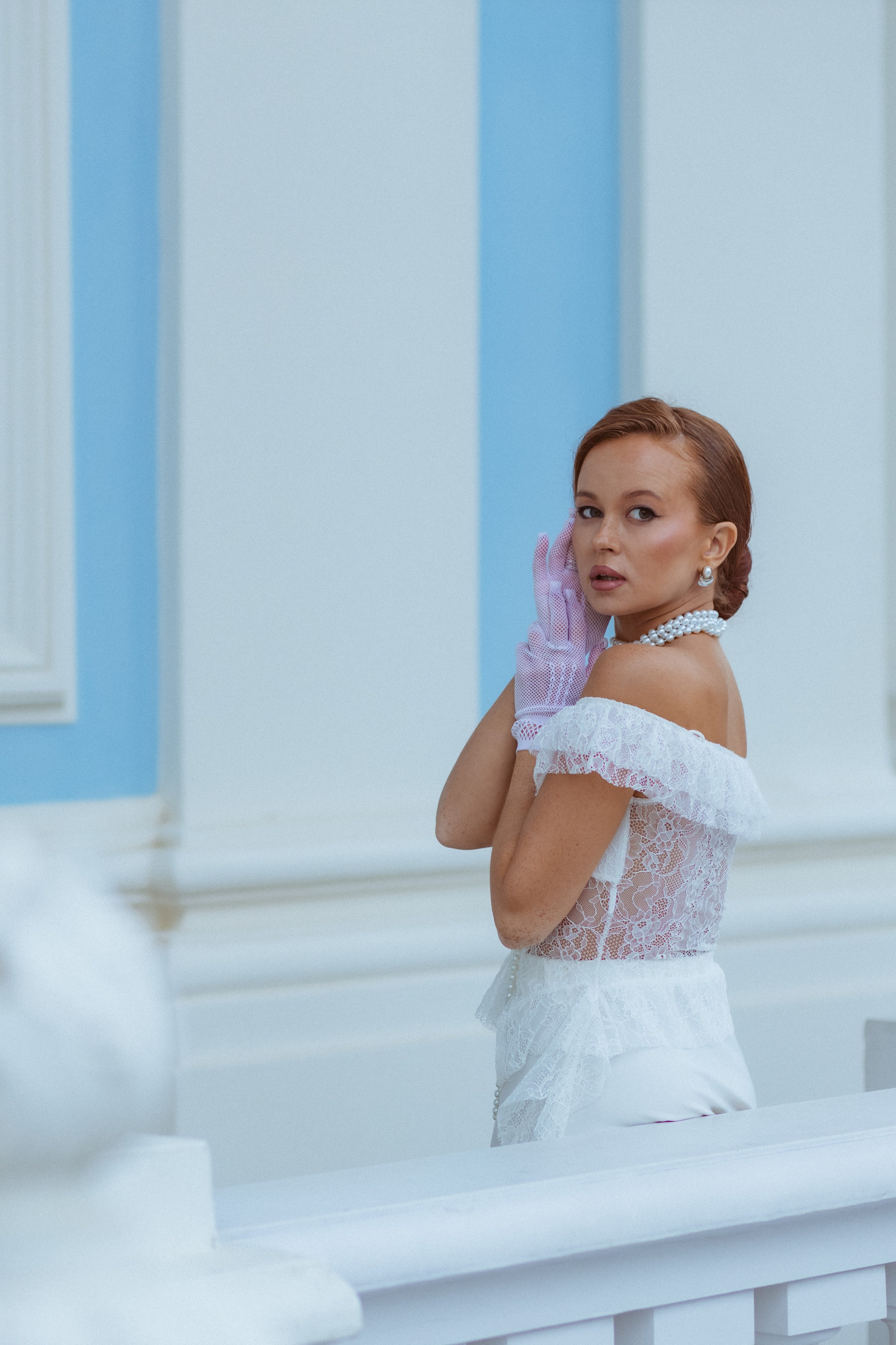 Фотосессия в парке летом Ораниенбаум