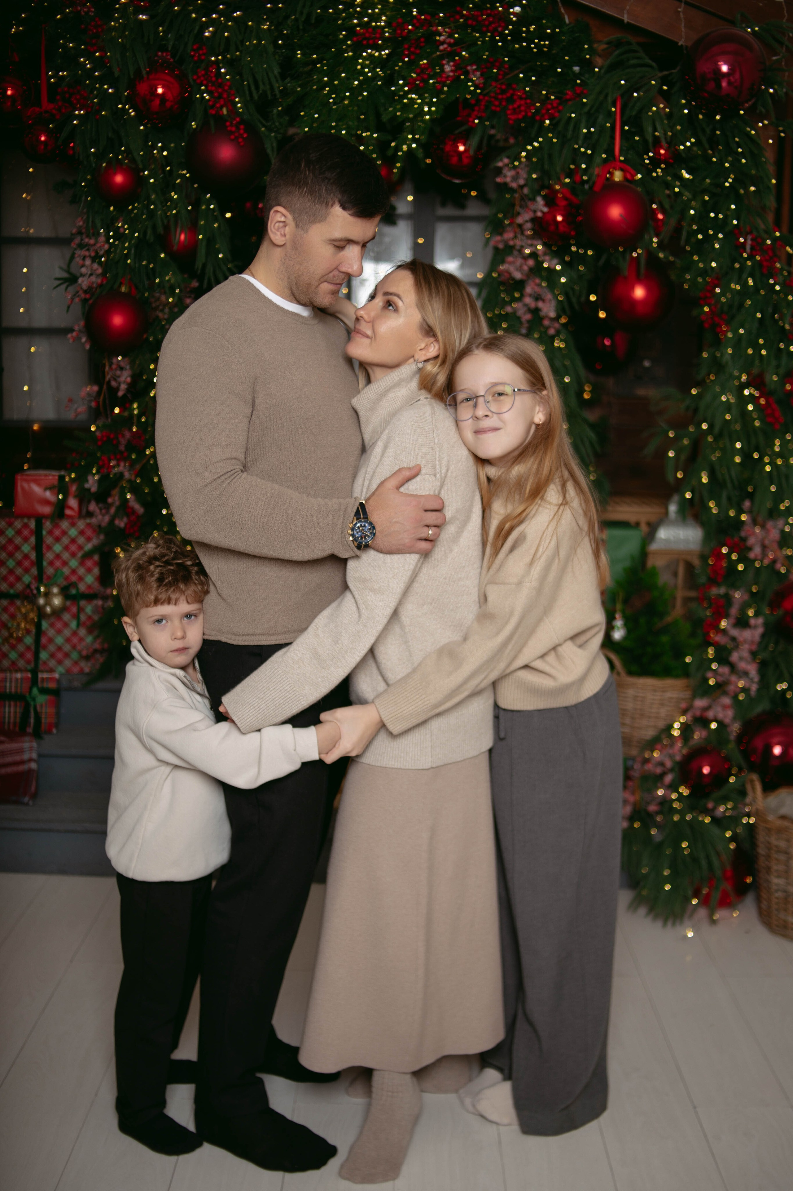 Новогодняя. Семейный фотограф Гульцовская Екатерина