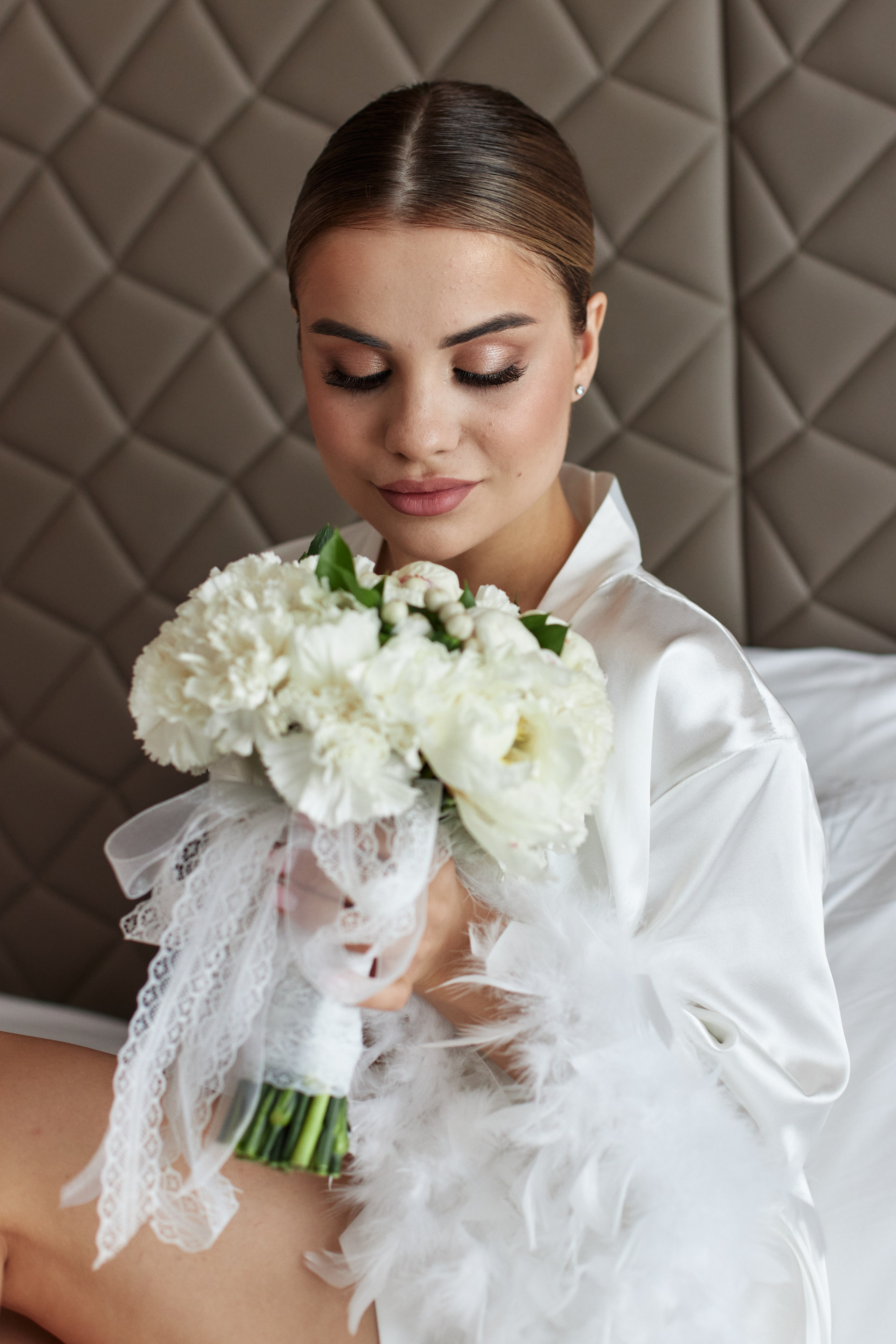 Фотосессия утра невесты в Hyatt Regency Moscow