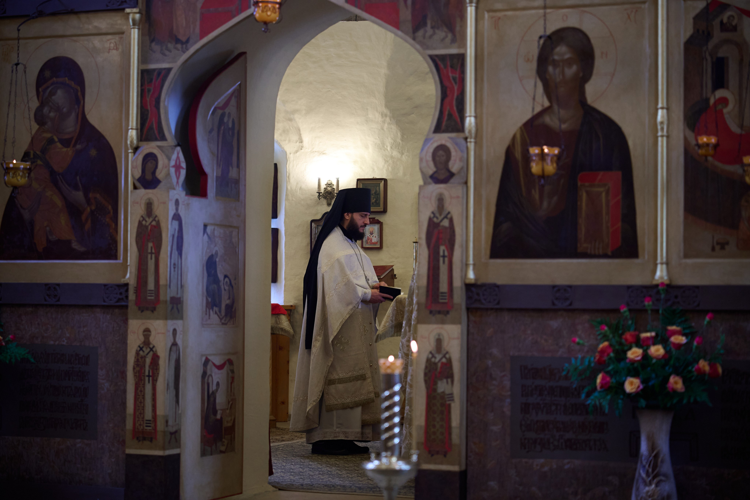 Литургия на китайском языке. Фотограф в Москве