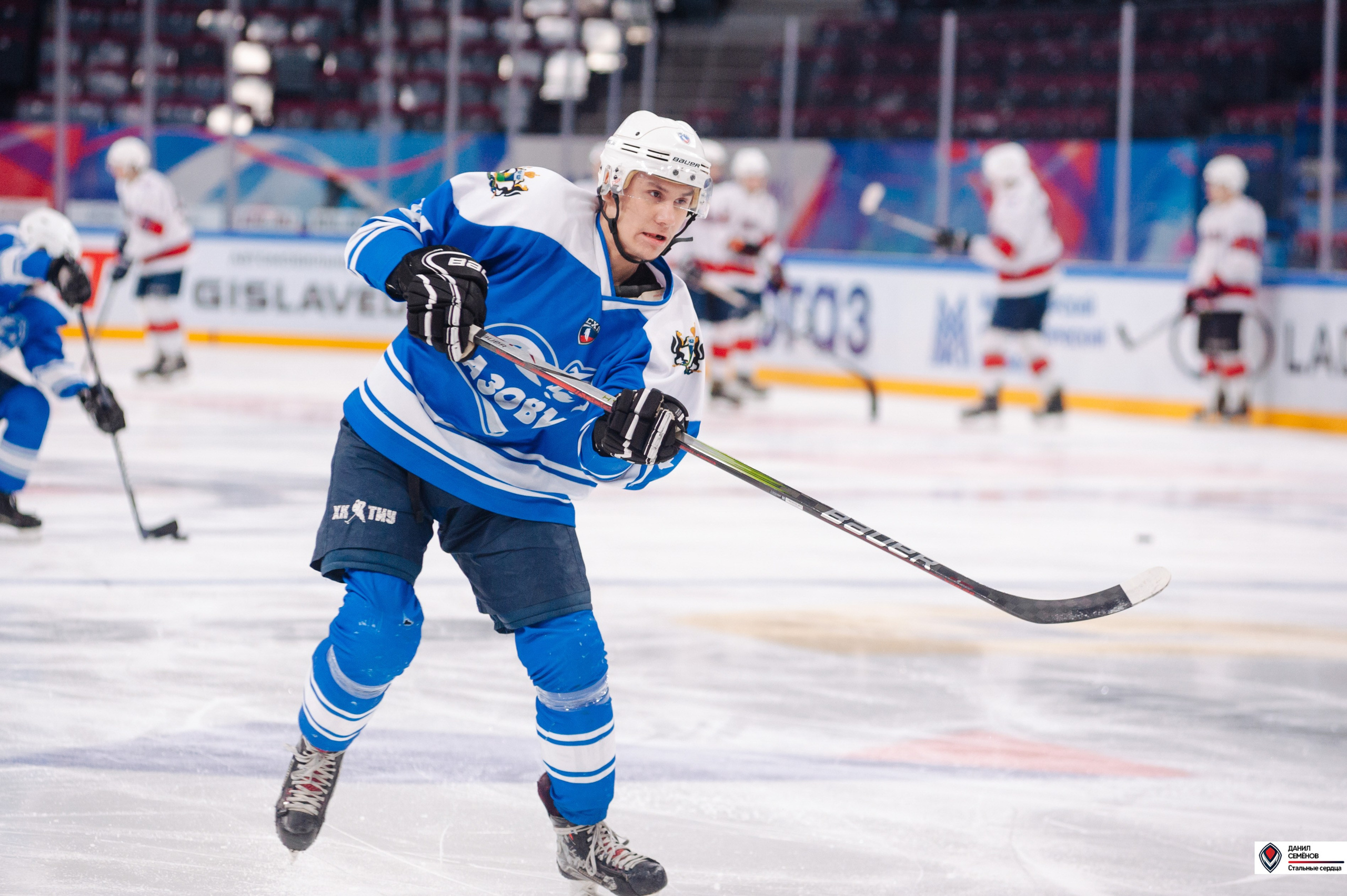 Чемпионат СХЛ. Стальные сердца — Газовик. Фотограф Магнитогорск Данил Семенов