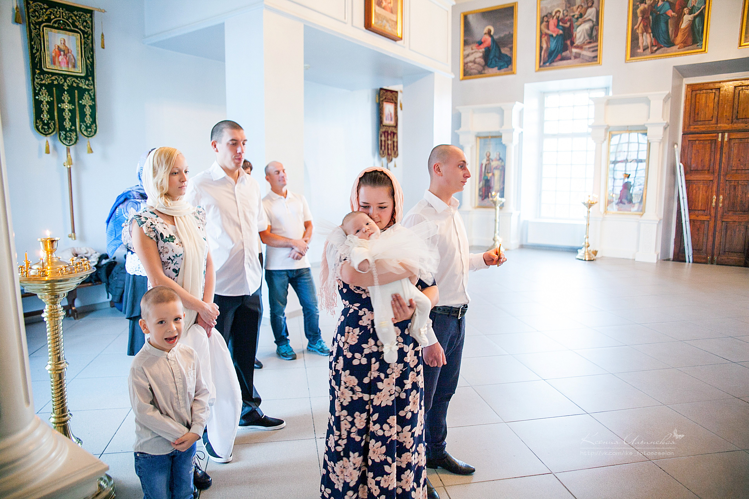 Крещение — фотосессия крестин в Санкт-Петербурге. Фотограф из Санкт-Петербурга Ильинская Ксения