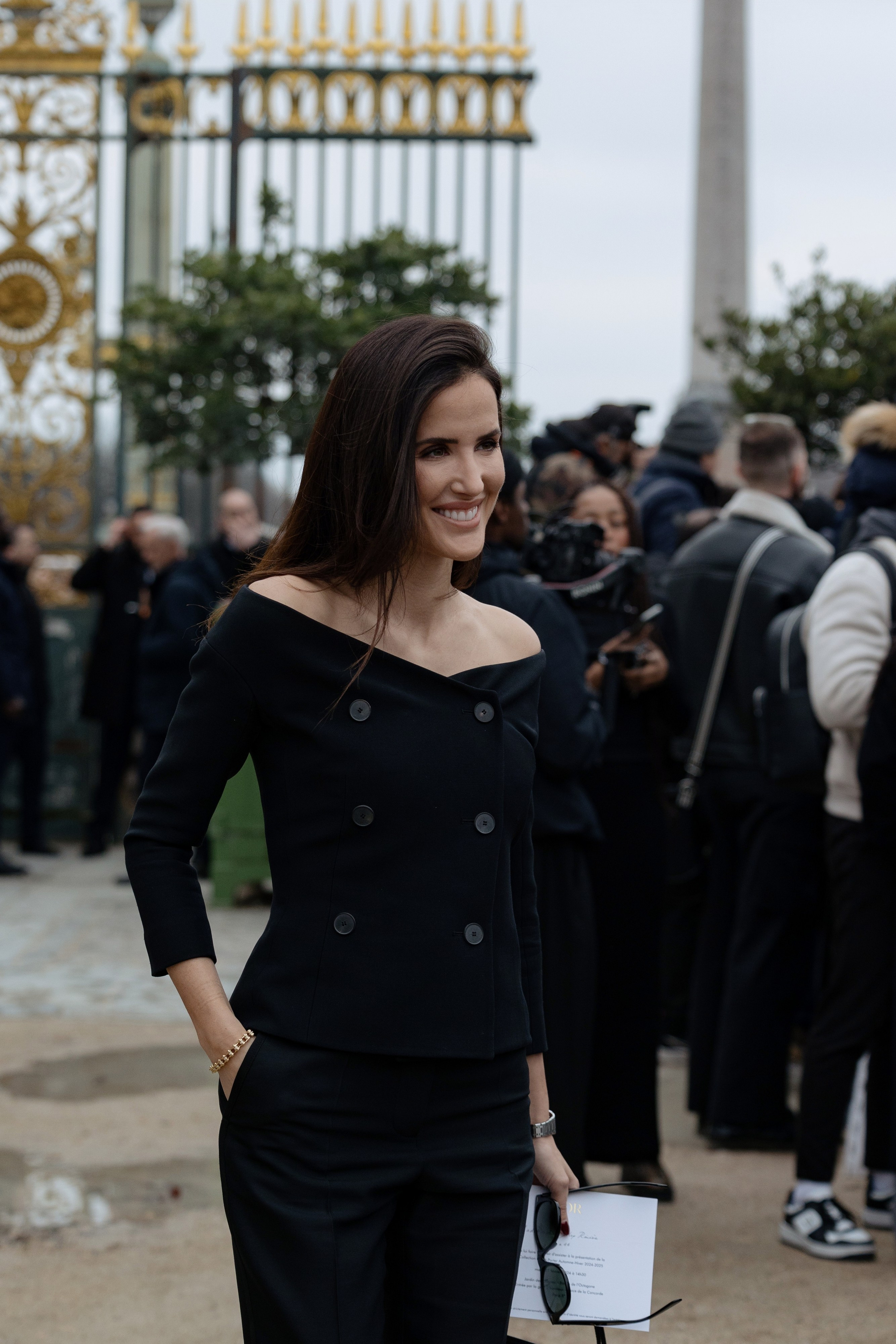 DIOR PFW WOMENSWEAR FALL-WINTER 24/25. Photographer in Milan Ivan Goncharov