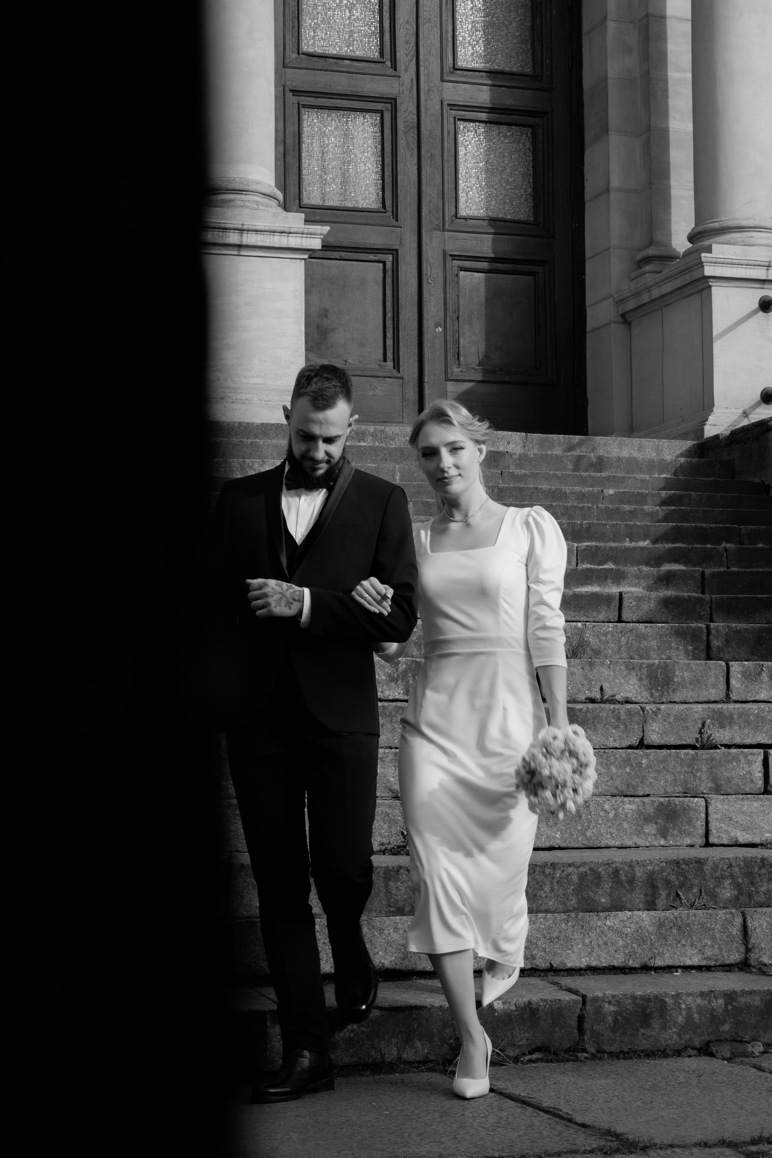 ЗАГС и прогулка лов стори. Свадебный фотограф Калининград