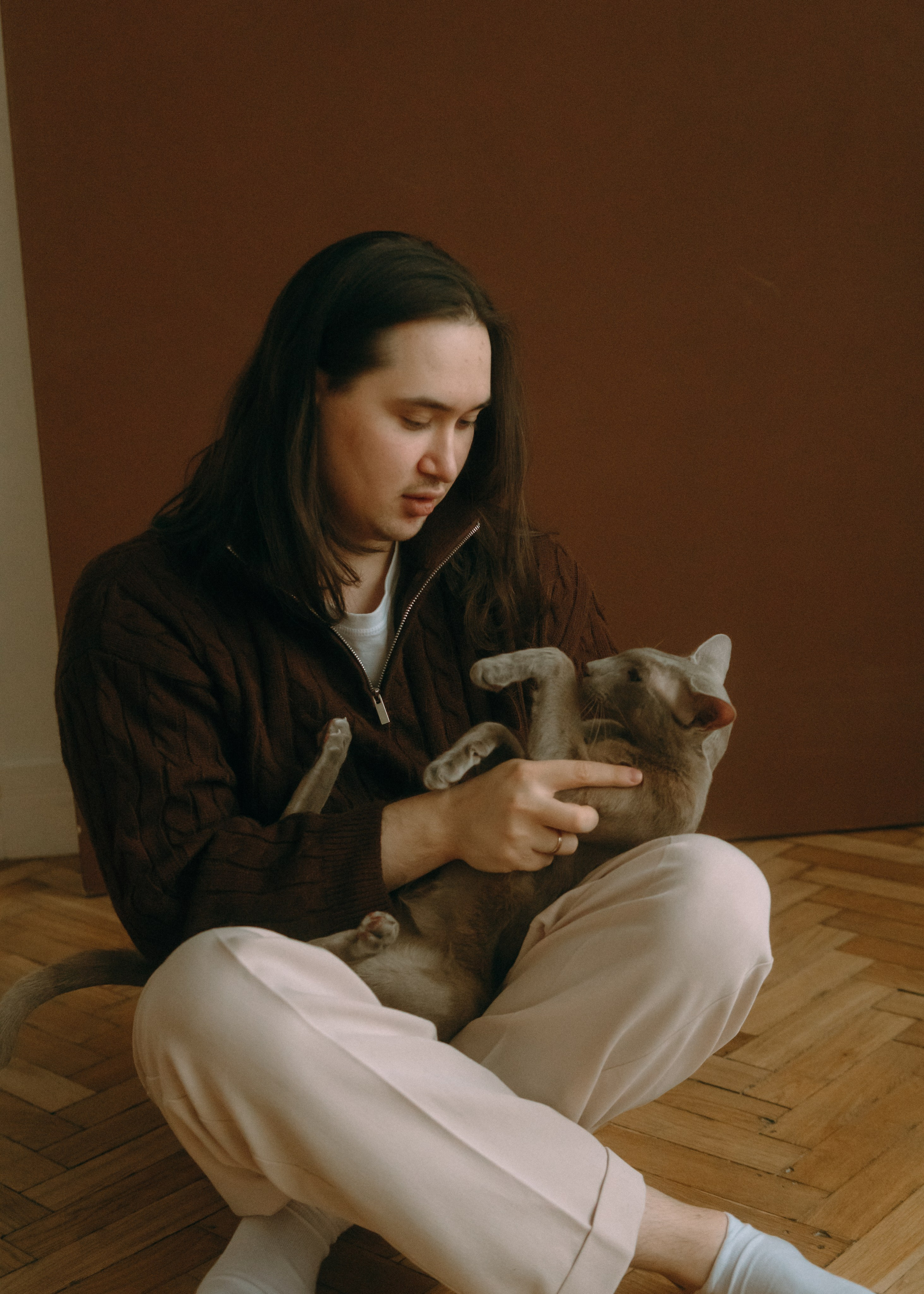 Амина, Булат и Орион. Фотограф-анималист Ксения Воробьева, Москва