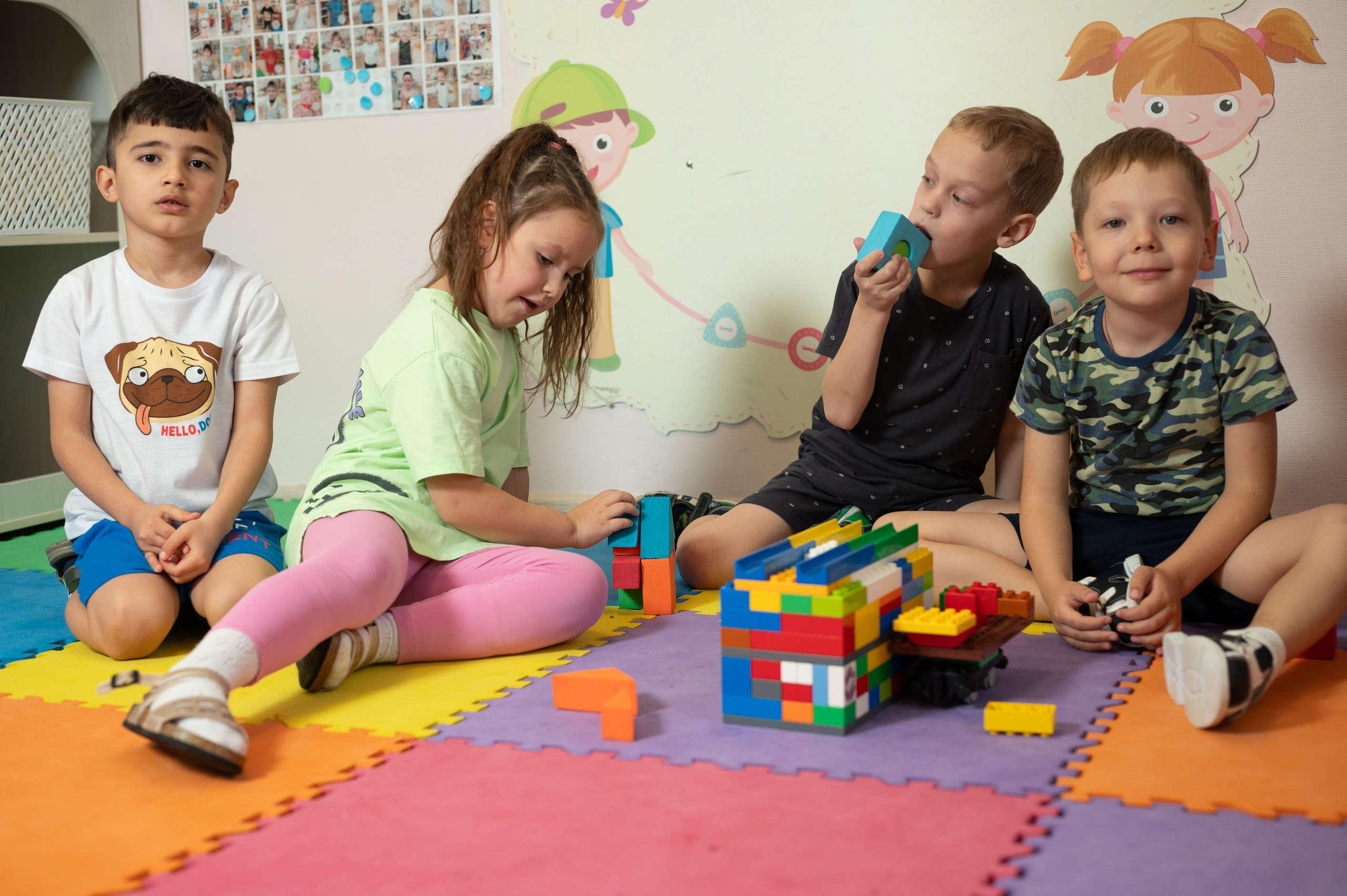 Группа «Затейники» съемка в садике. Фотограф новорожденных, семейный детский в Тюмени Татьяна Морозова