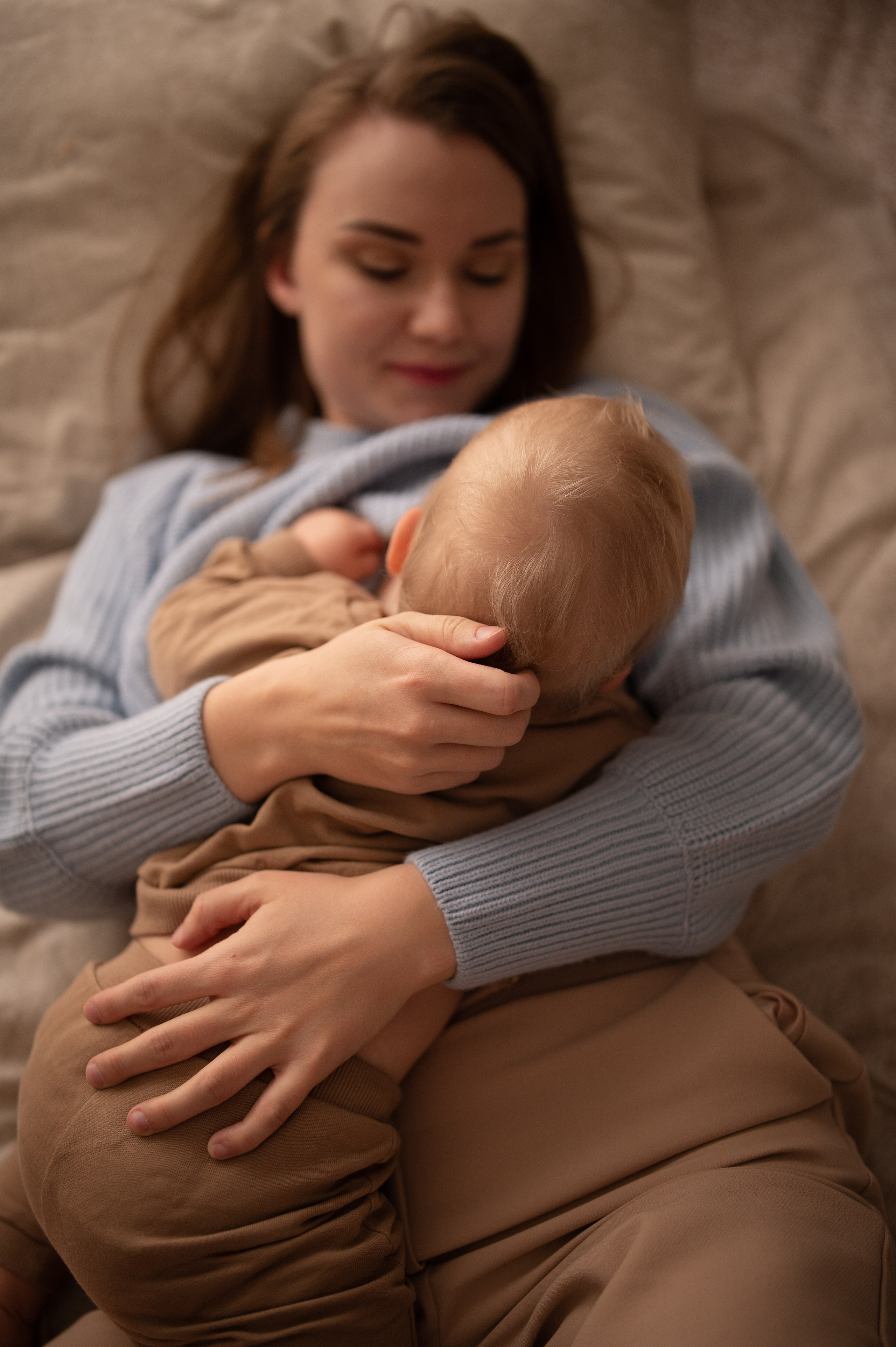 Семейная съёмка дома. Семейный и детский фотограф в Москве Анна Оськина