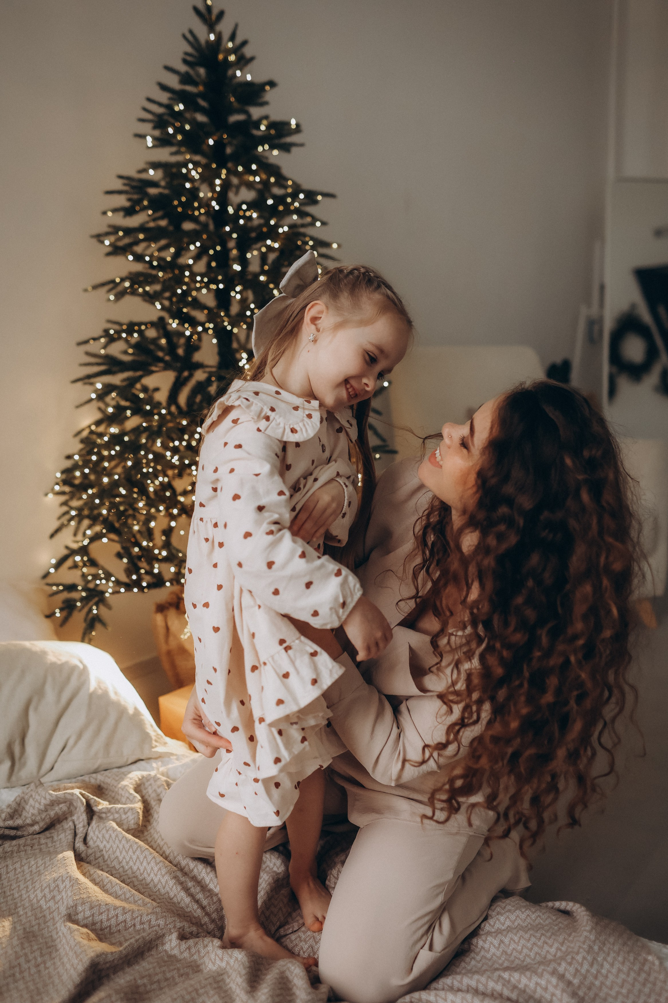 Новогодняя фотосессия семейная фотосессия. Фотограф Владимир Москва