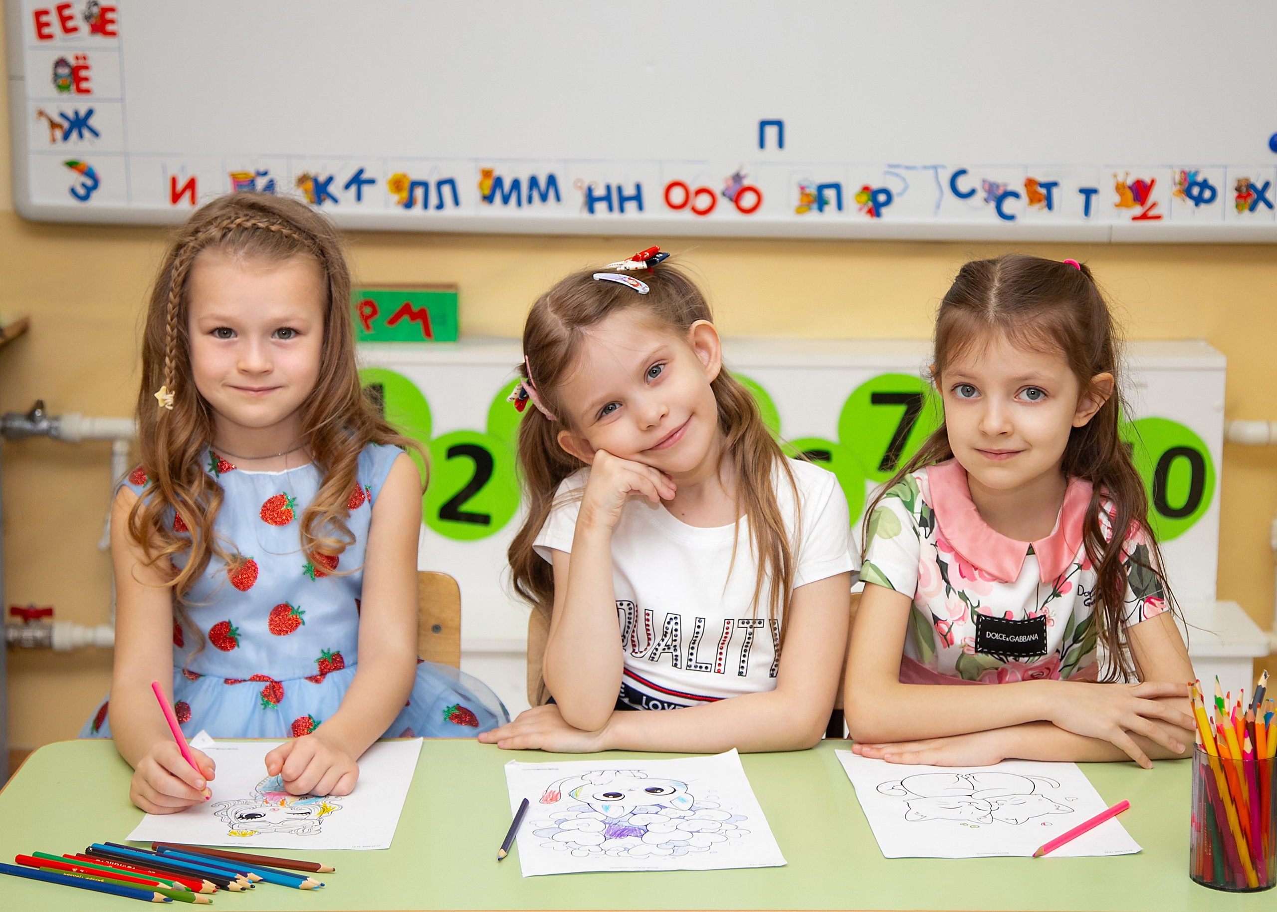 Выпускные альбомы для детского сада. Студия «Фокус» детская фотография Ольги Поповой г. Бийск