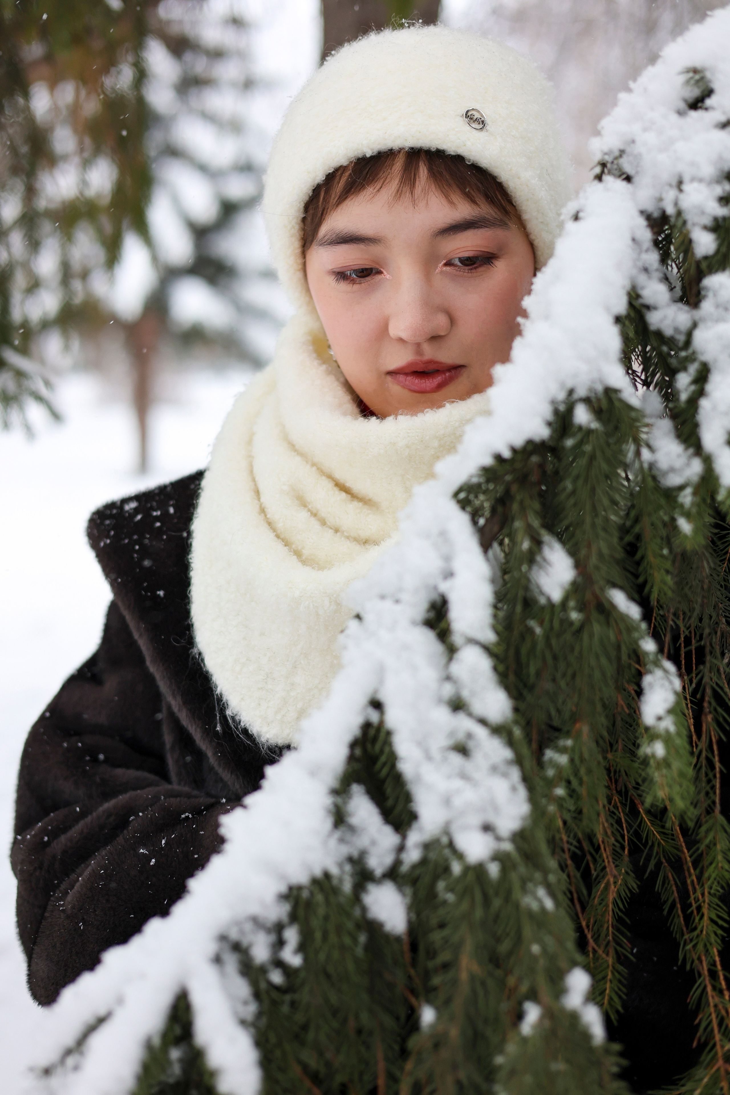 Зимняя фотосессия. Анастасия Рогозина|Фотограф Бийск, Горно-Алтайск, Белокуриха