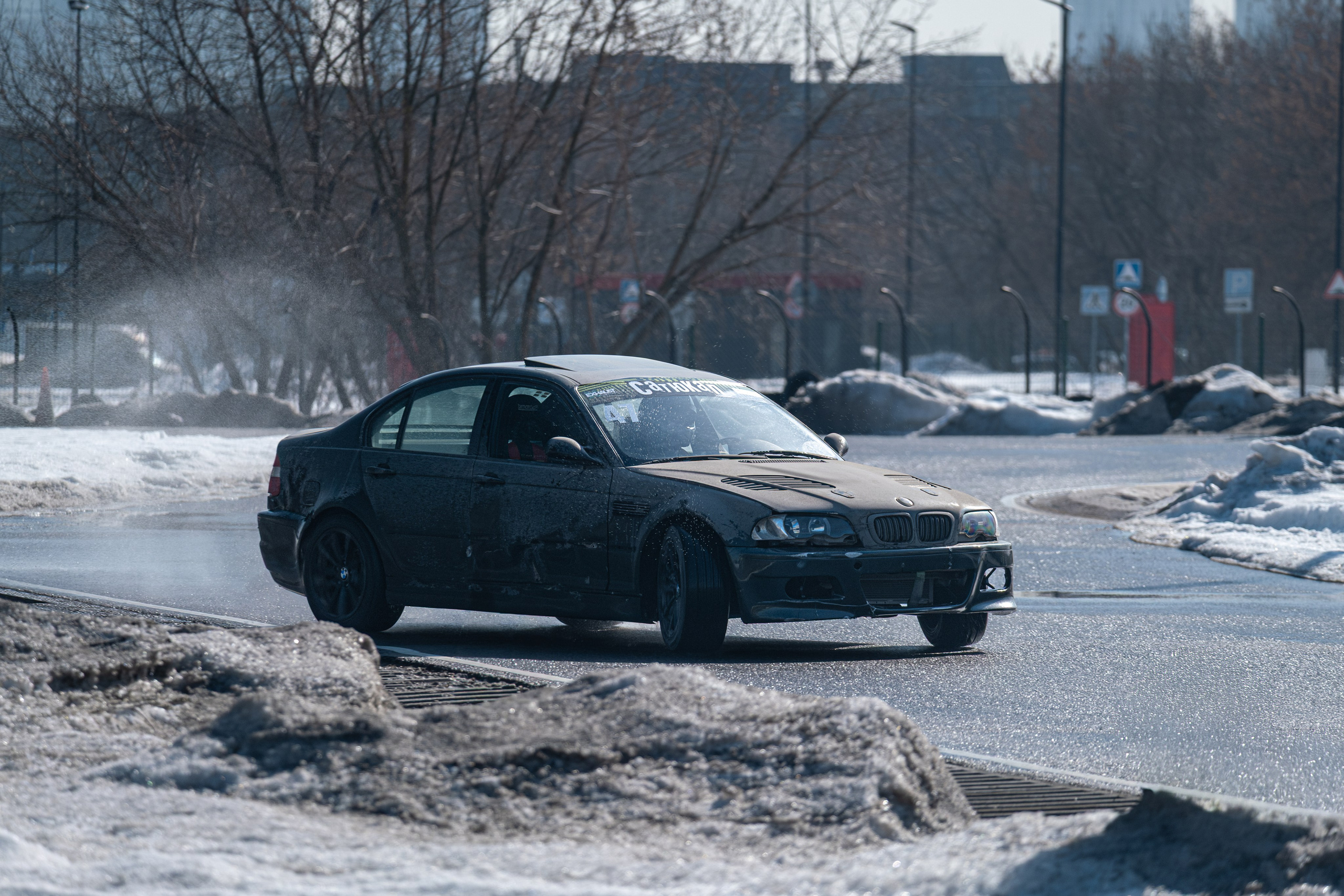 Спортивная автомобильная съемка. Malenkyia