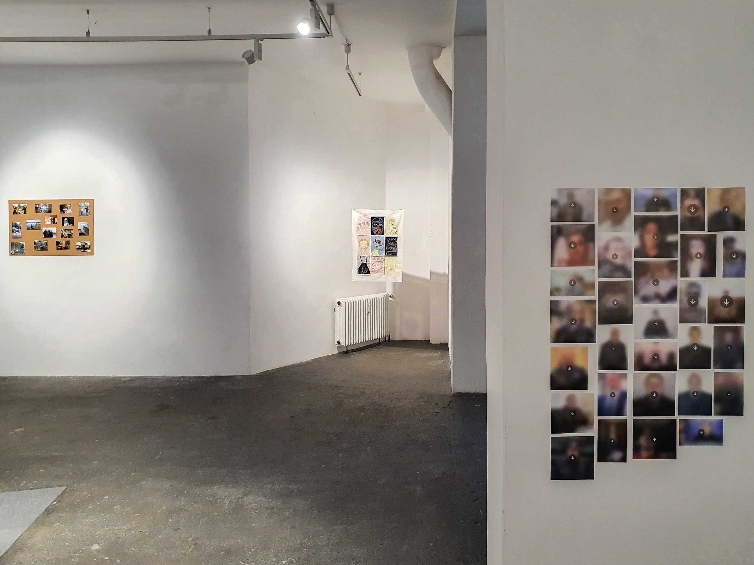 Installation views. Künstler Verstecktoff