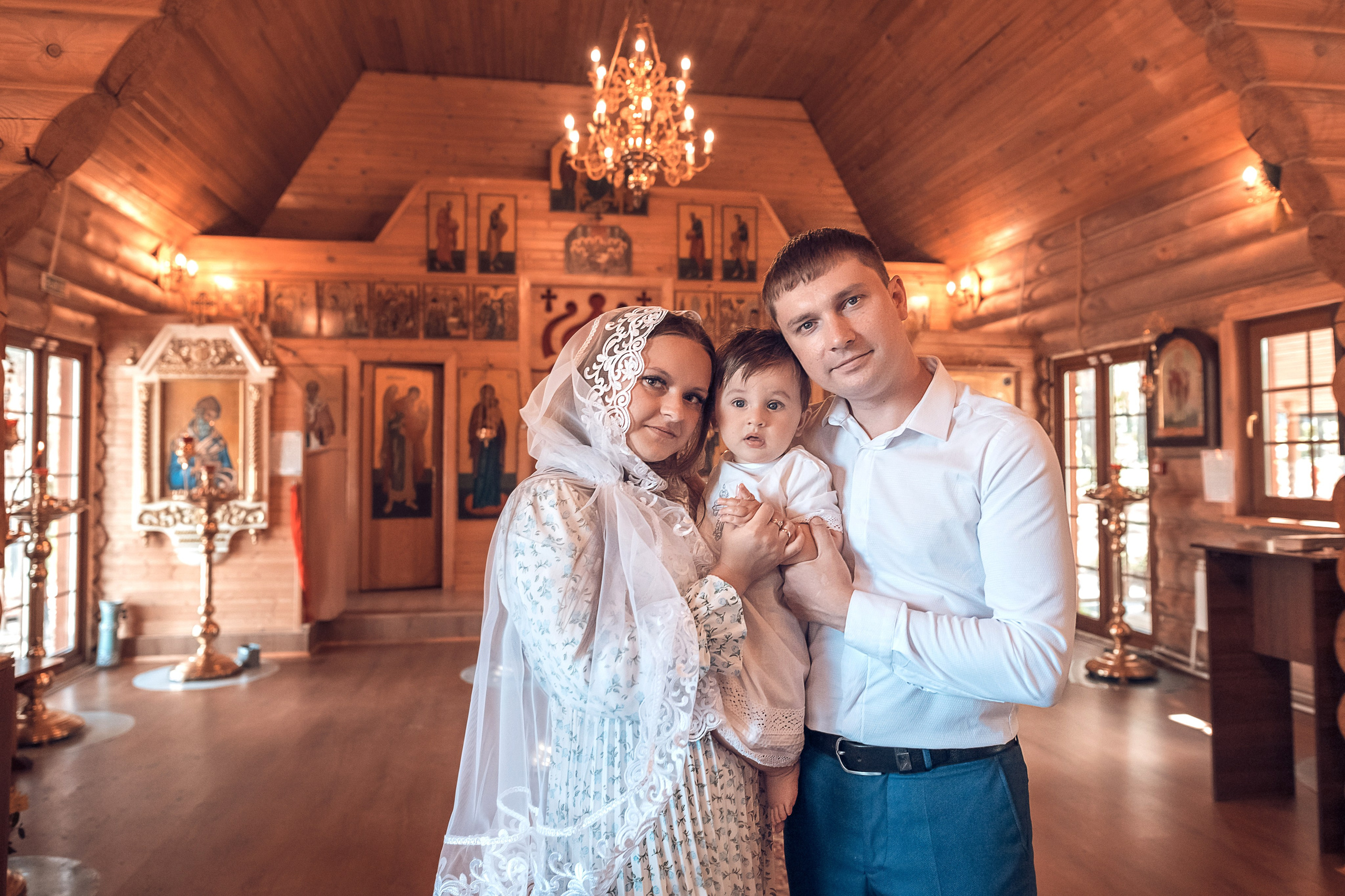 Таинство Крещения Матвея в Храме Рождества Пресвятой Богородицы. Главная