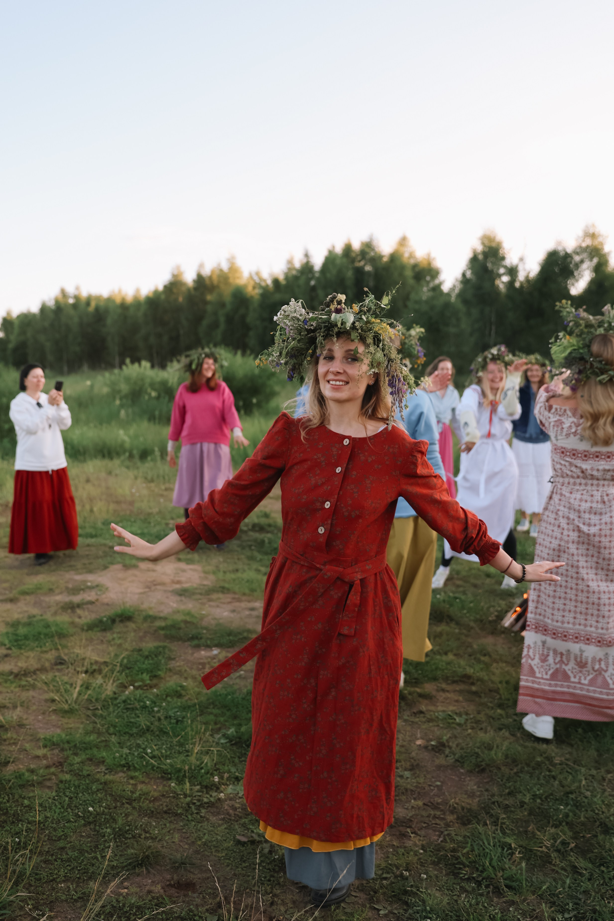 Йога-ретрит в Завидово на Иван Купалу. Фотограф и видеограф Анна Домашенко