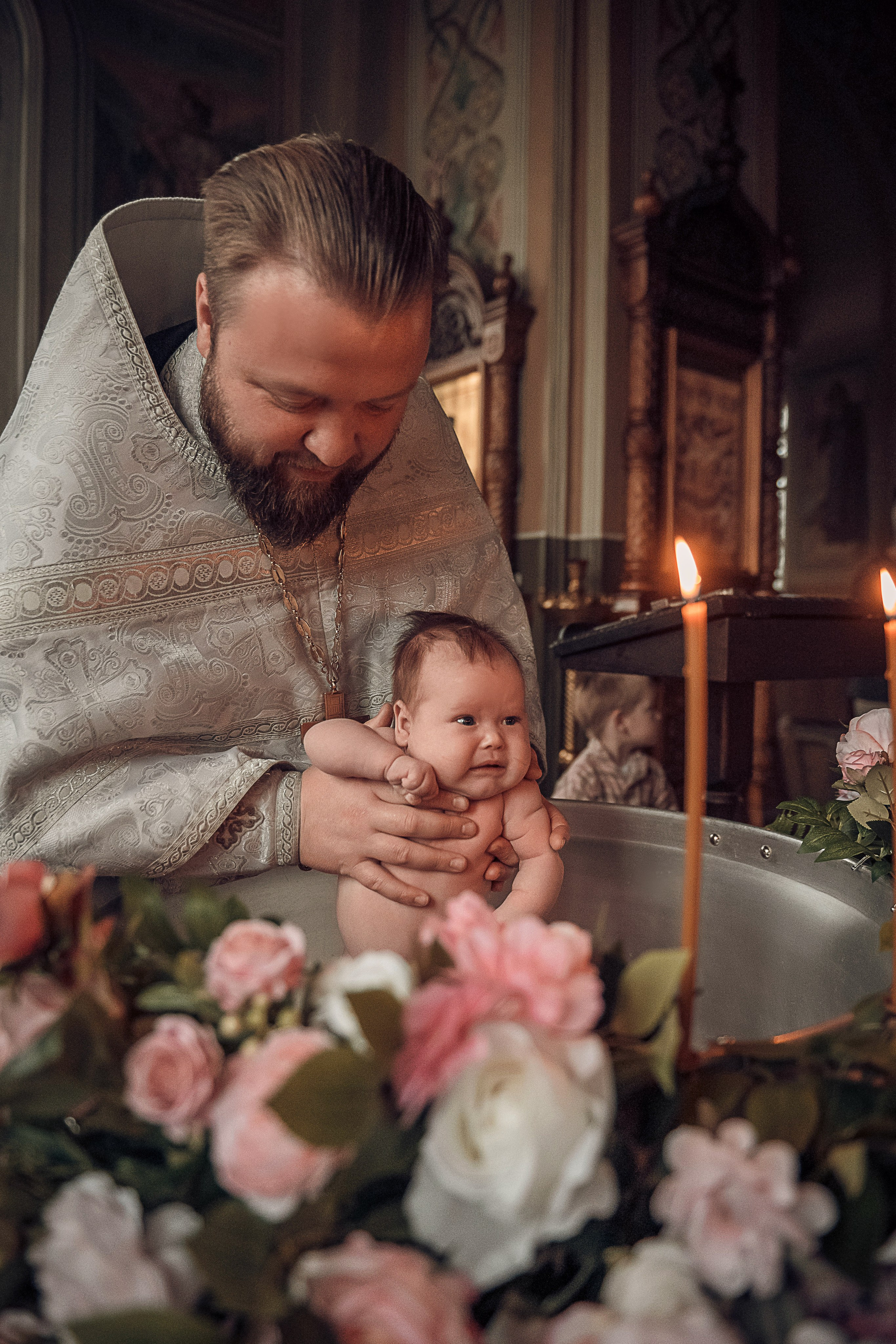 Крещение Елизаветы. Свадебный, семейный и детский фотограф в Москве и области