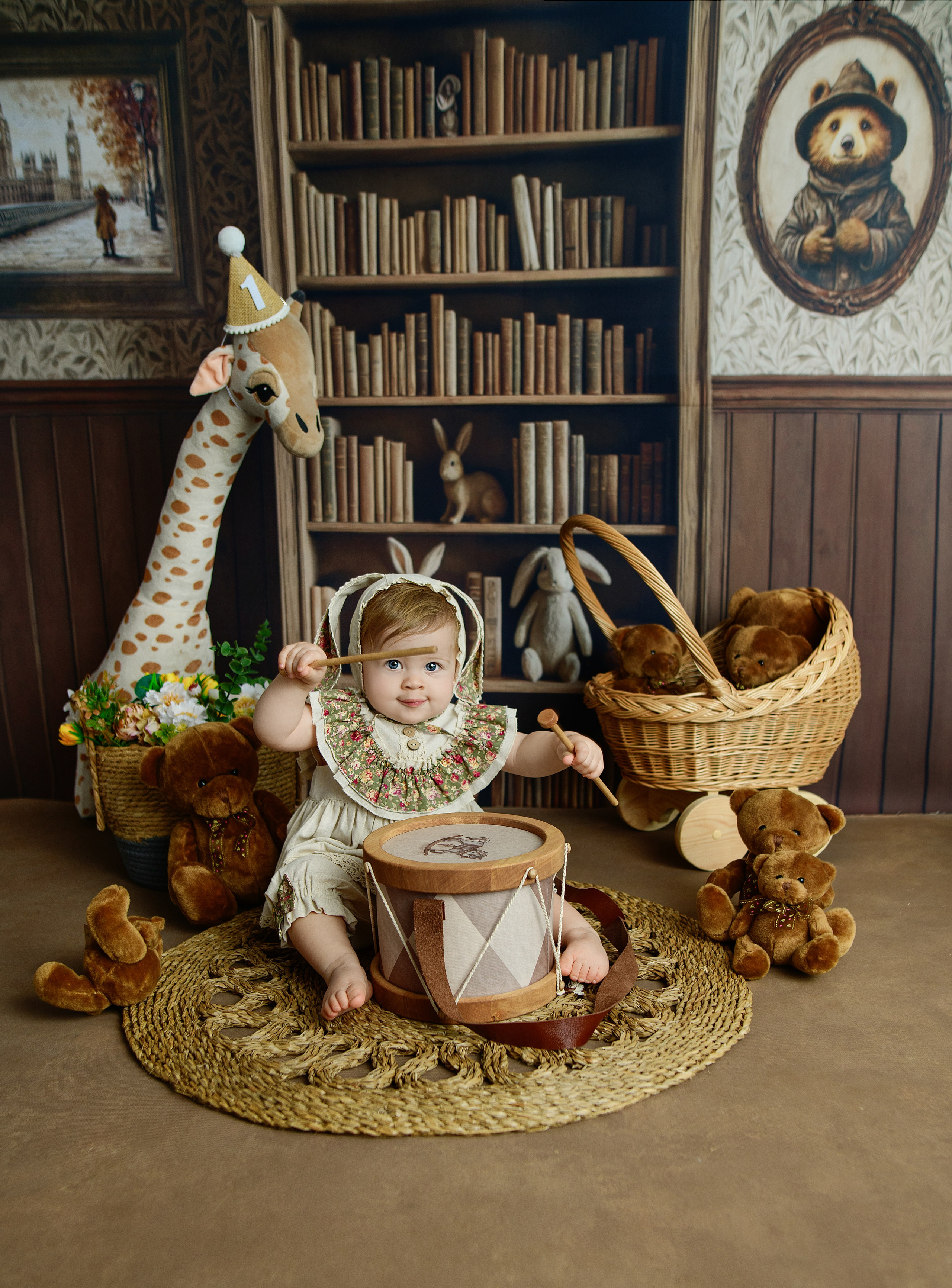 Фотосессия годовалых малышей в Ярославле. Наталья Михайлова Фотограф новорожденных в Ярославле