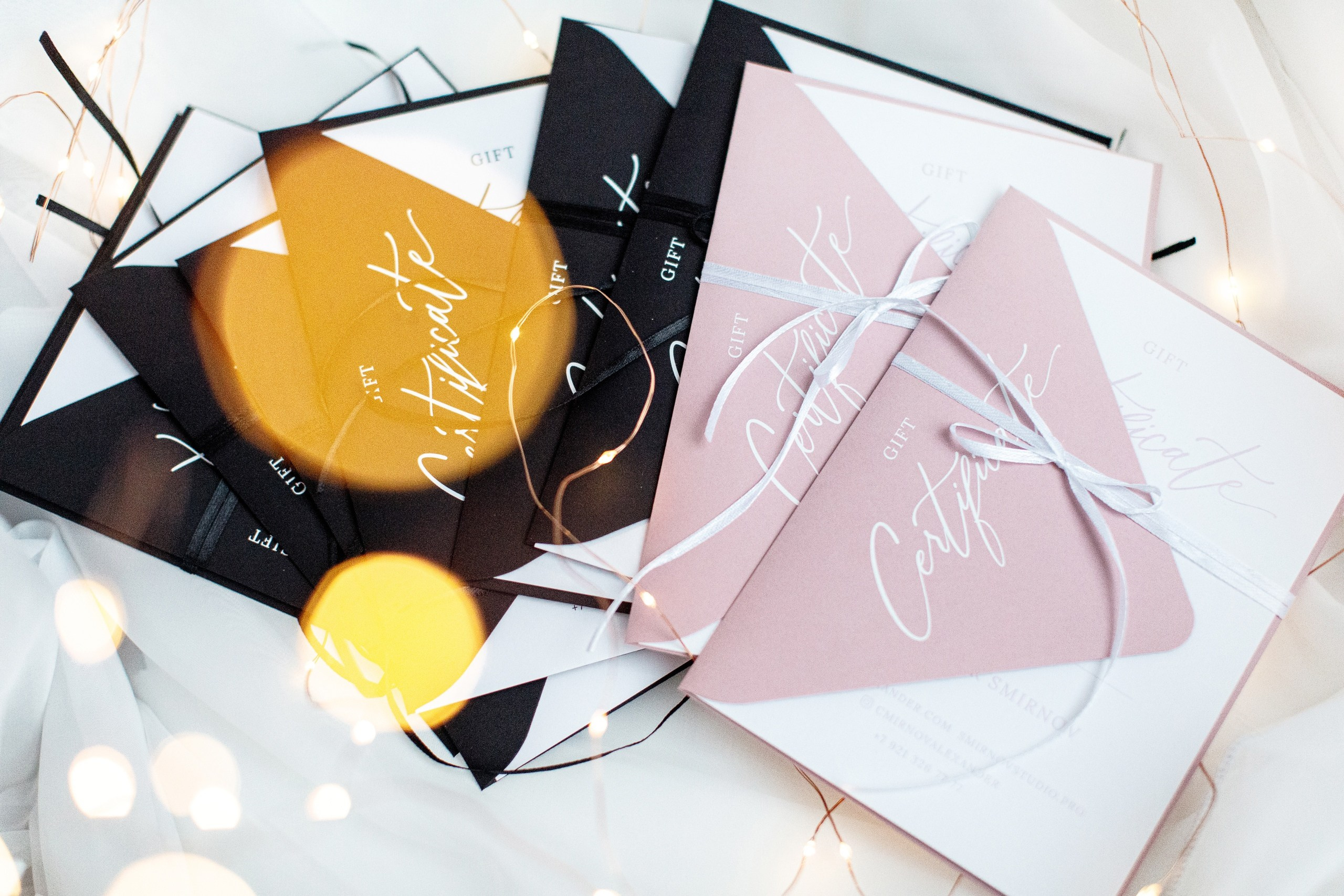 Подарочный сертификат на фотосессию в СПб