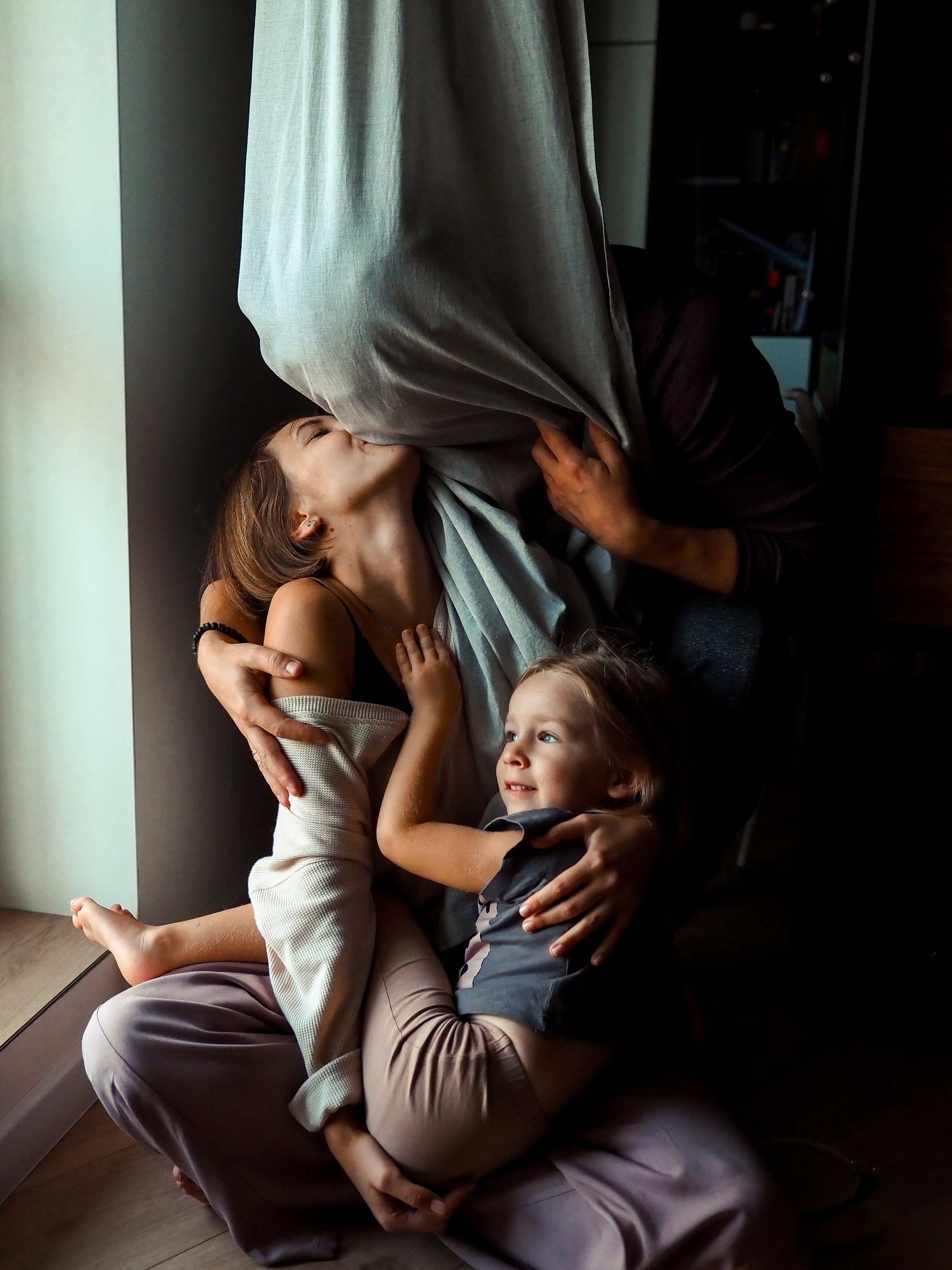 Миша Камила и Саша. Семейный фотограф Ольга Барабанова