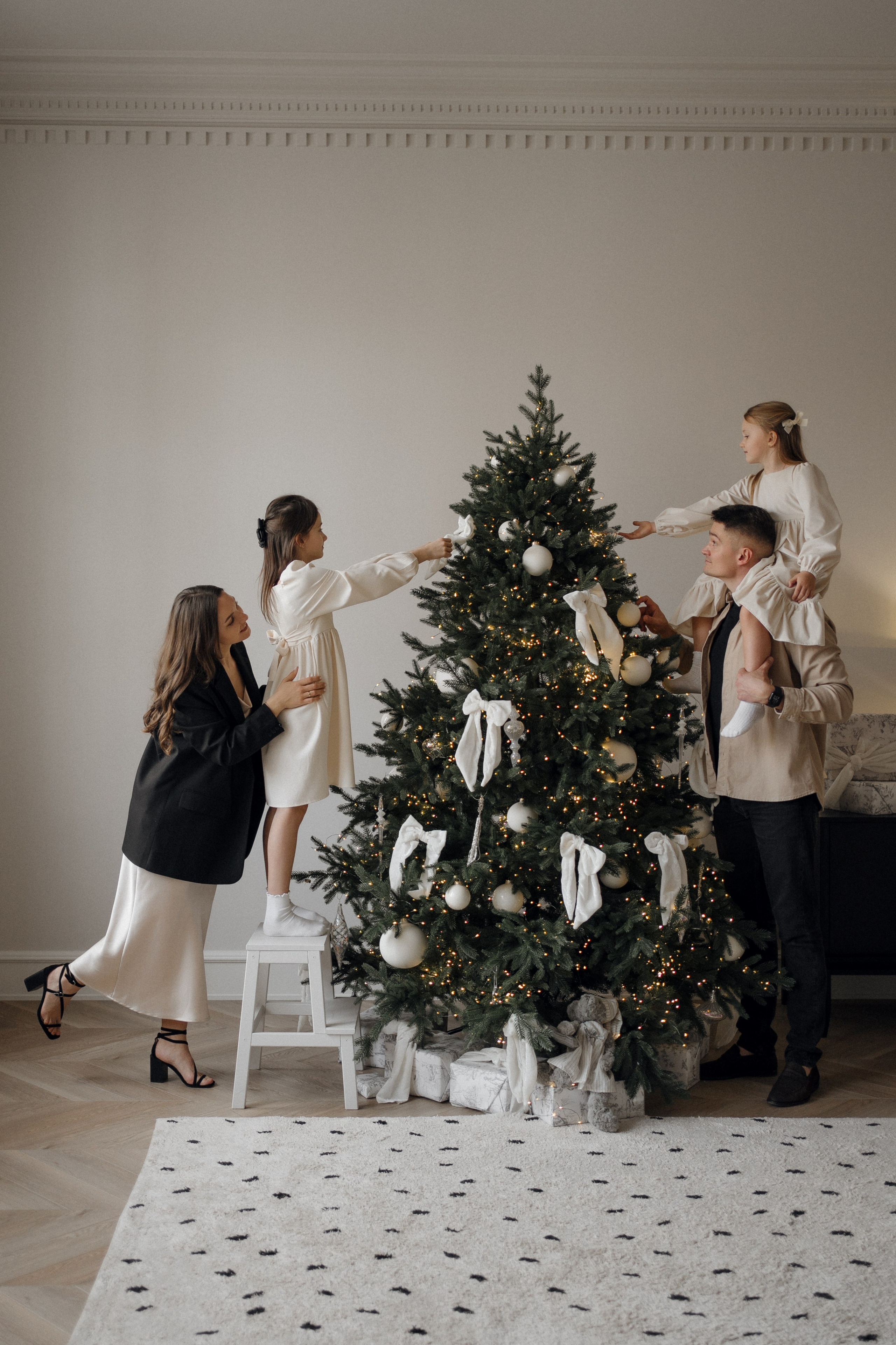 Новогодняя семейная фотосессия. Свадебный фотограф в Краснодаре и Сочи Винидиктова Екатерина