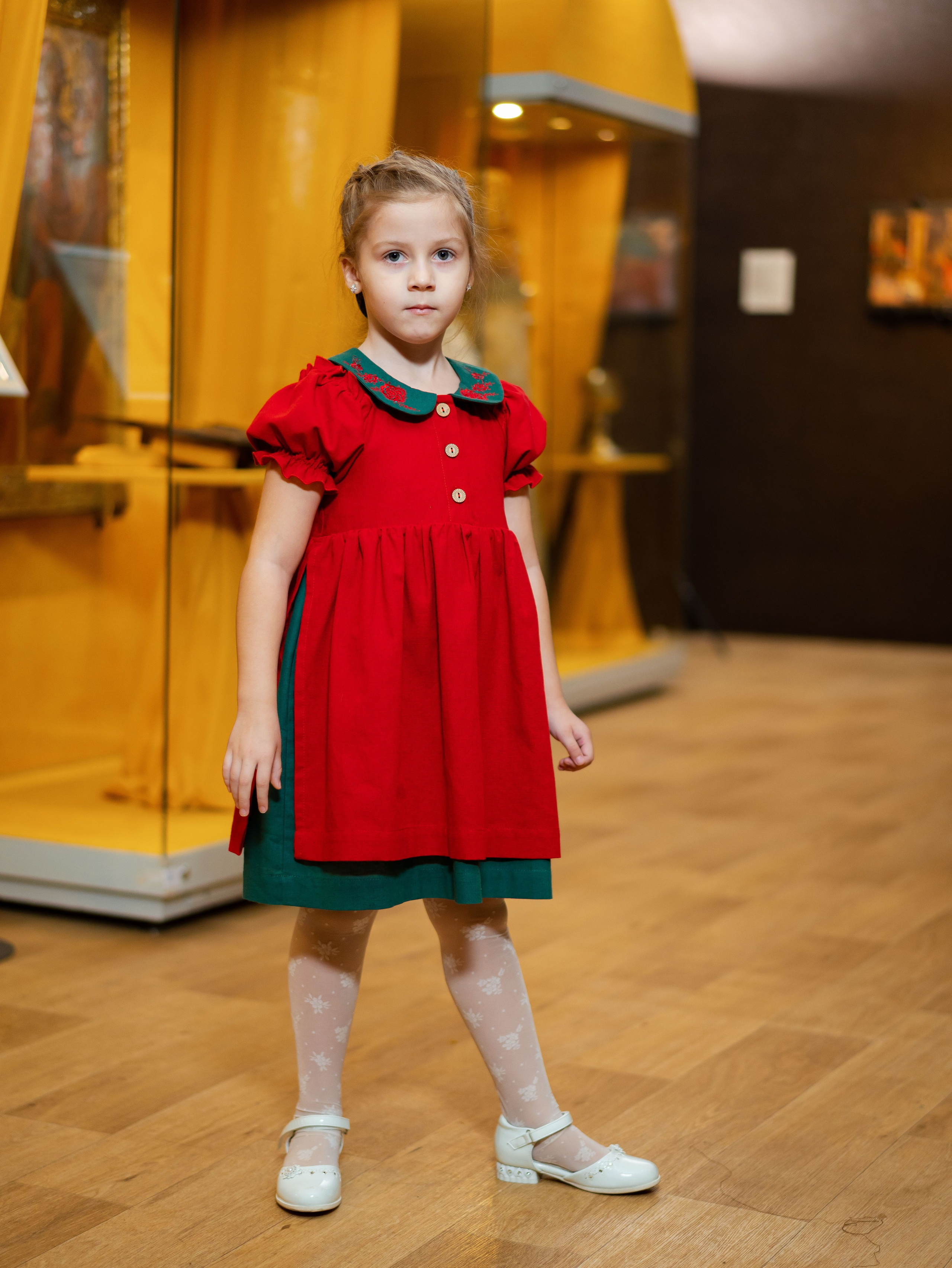 Показ одежды в рамках выставки «105. Лучшее». Фотограф Москва