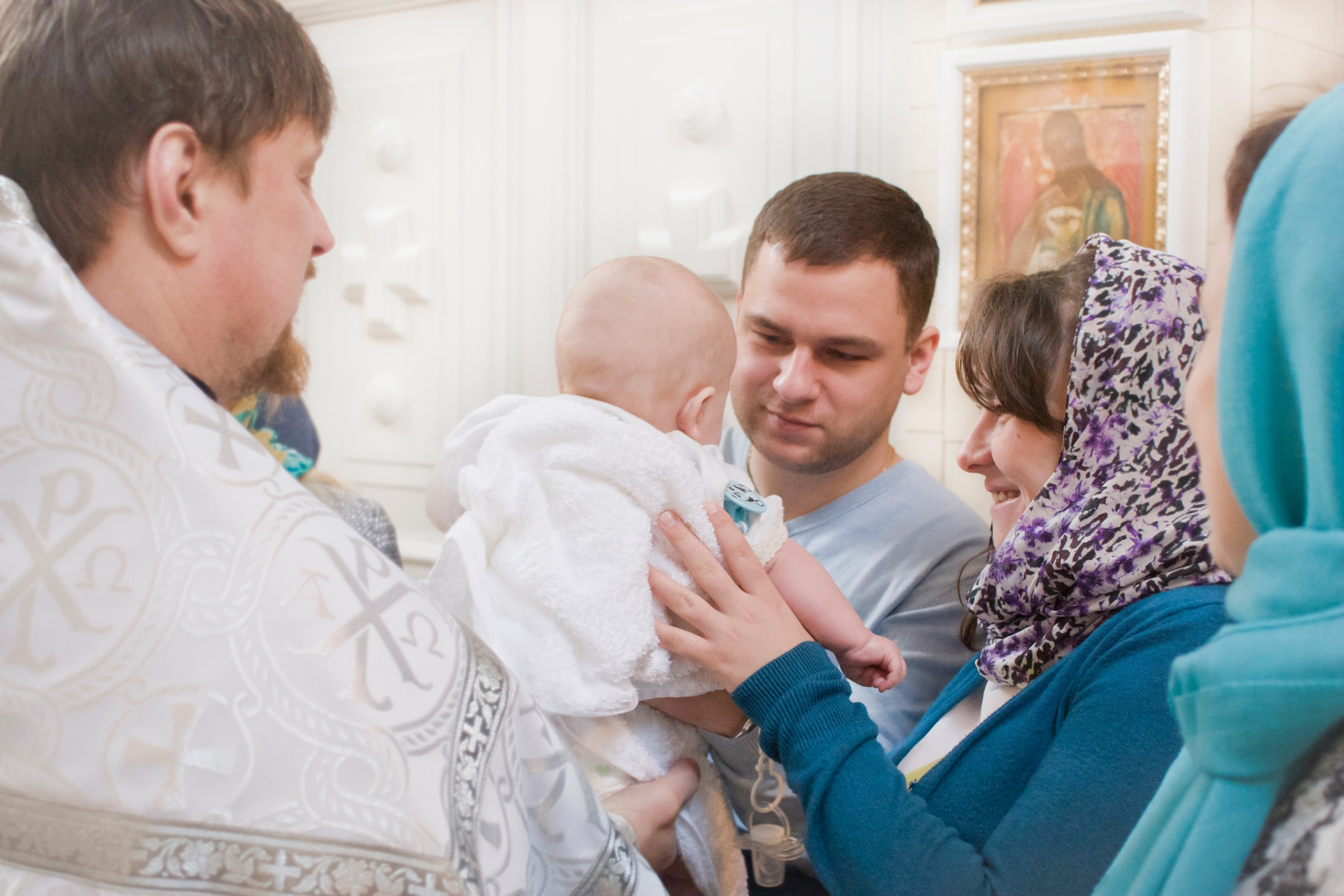 Крестины малыша Егора. Фотограф Нина Брандт в Горном Алтае