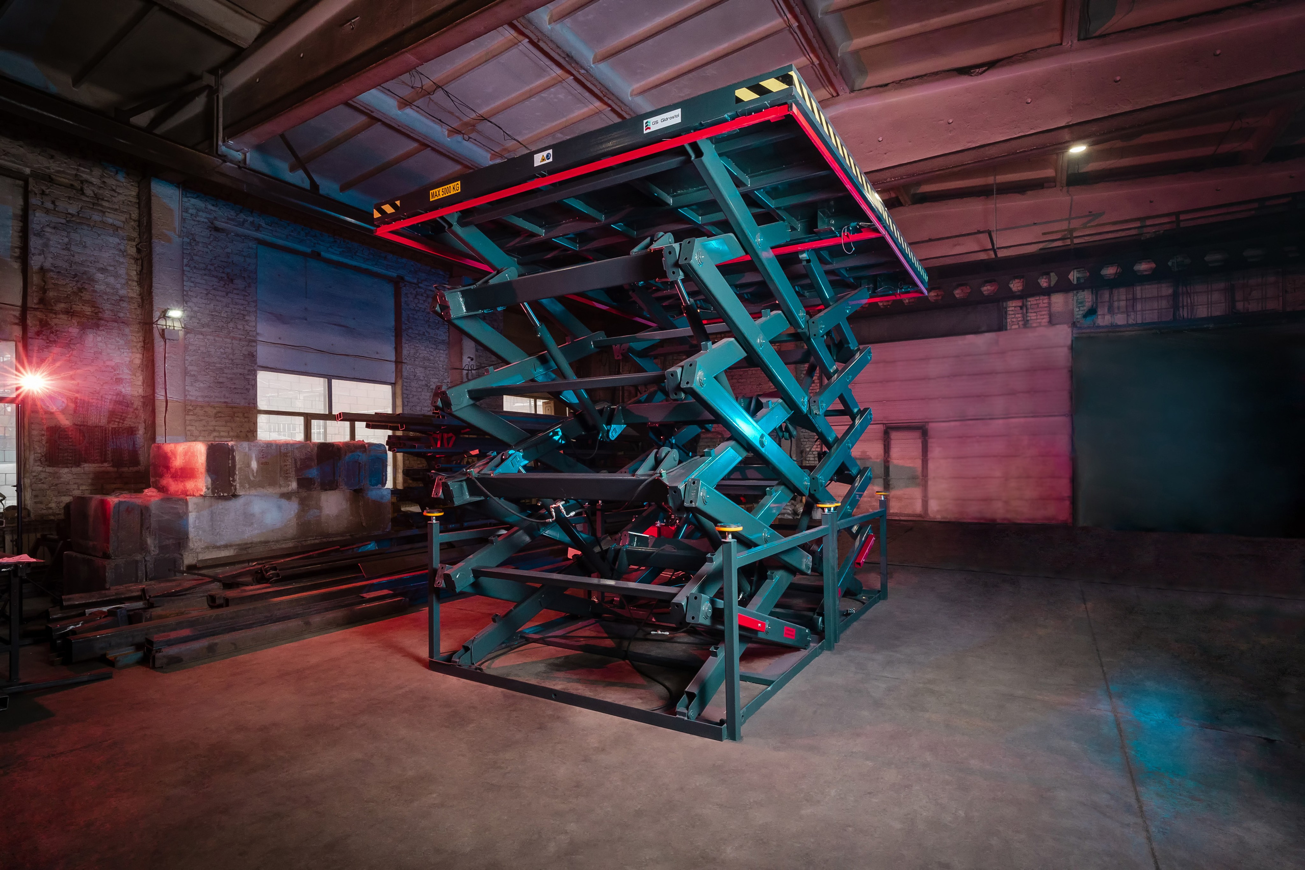 Самарский завод по производству ножничных подъёмников для складов и производств