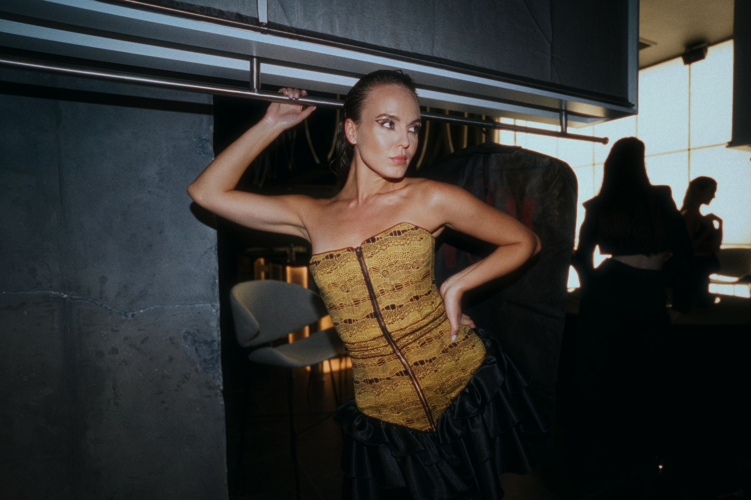 Vomi (backstage). Фотограф Юрин Евгений