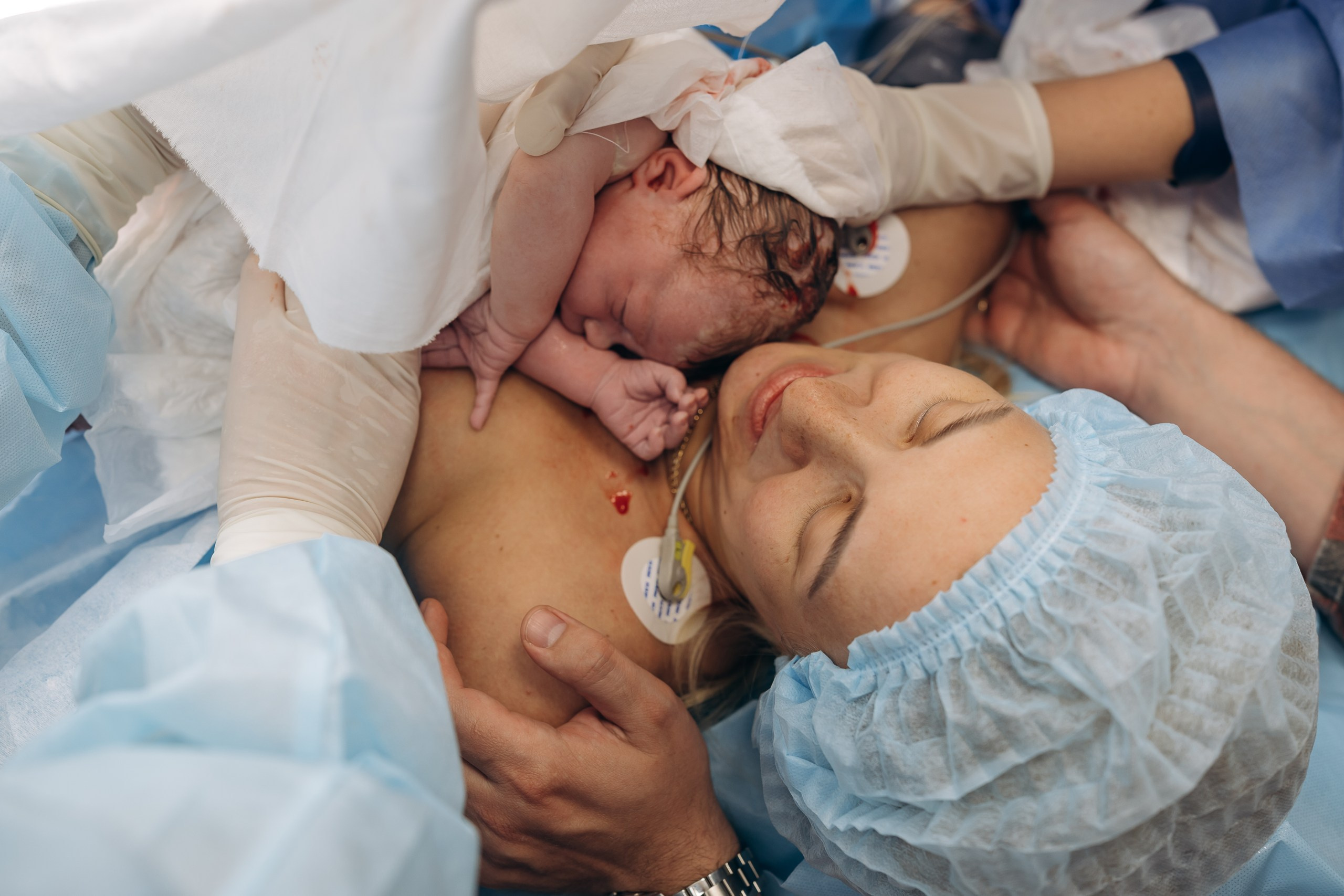 Рождение Виктории. Фотограф на роды в Санкт-Петербурге Екатерина Сысоева