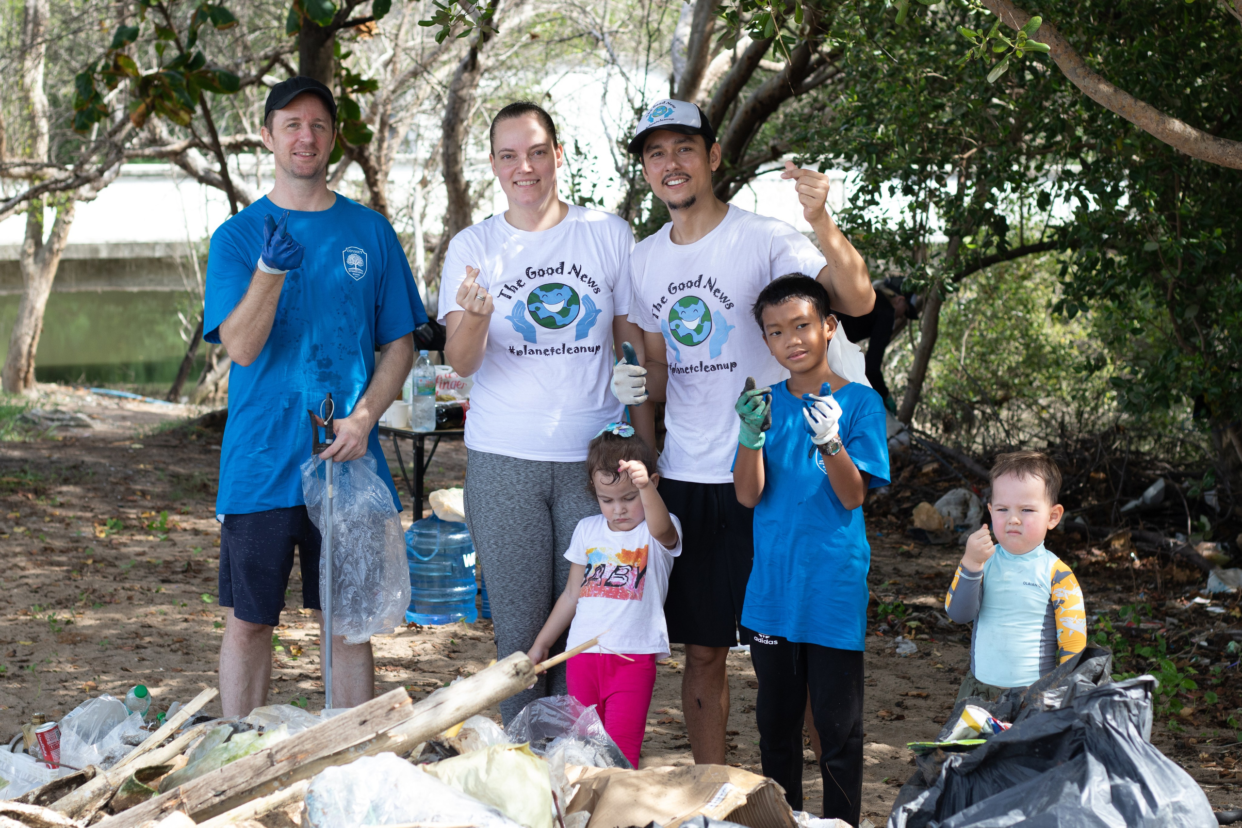 The Good News — PlanetCleanup. Portrait photographer in Thailand