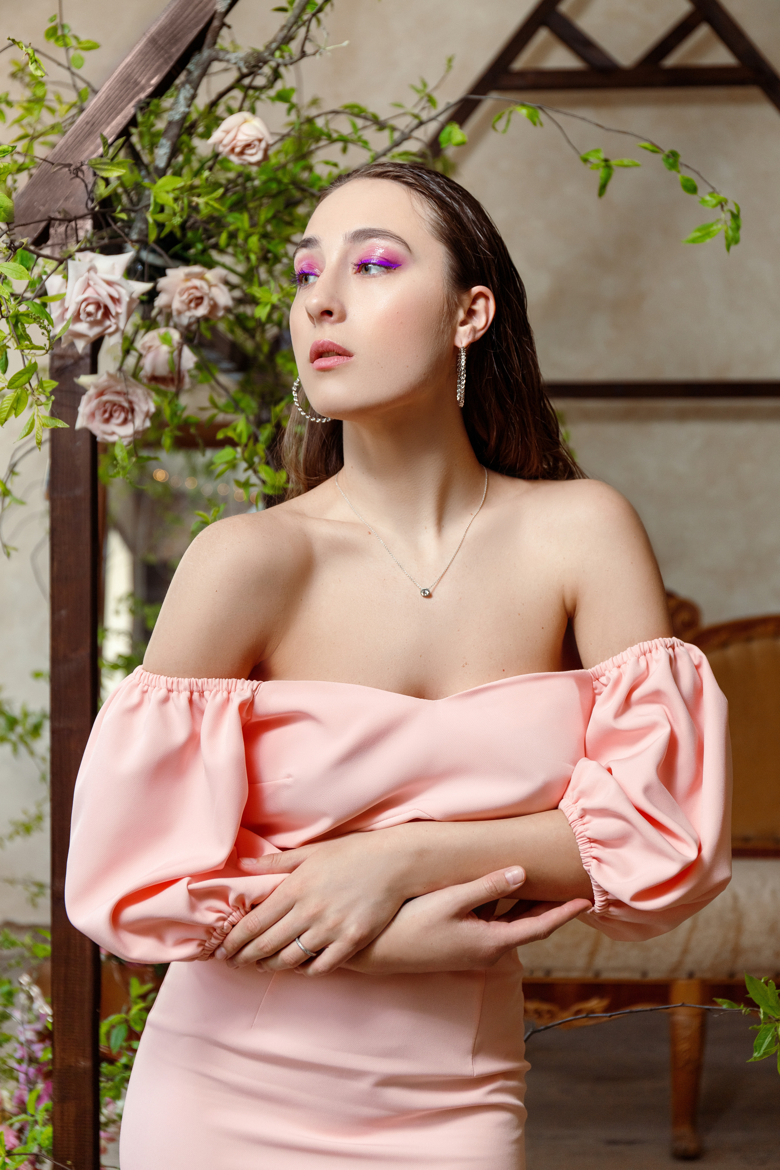 Фотосъёмка с живыми цветами | Фотограф Екатерина Космачева