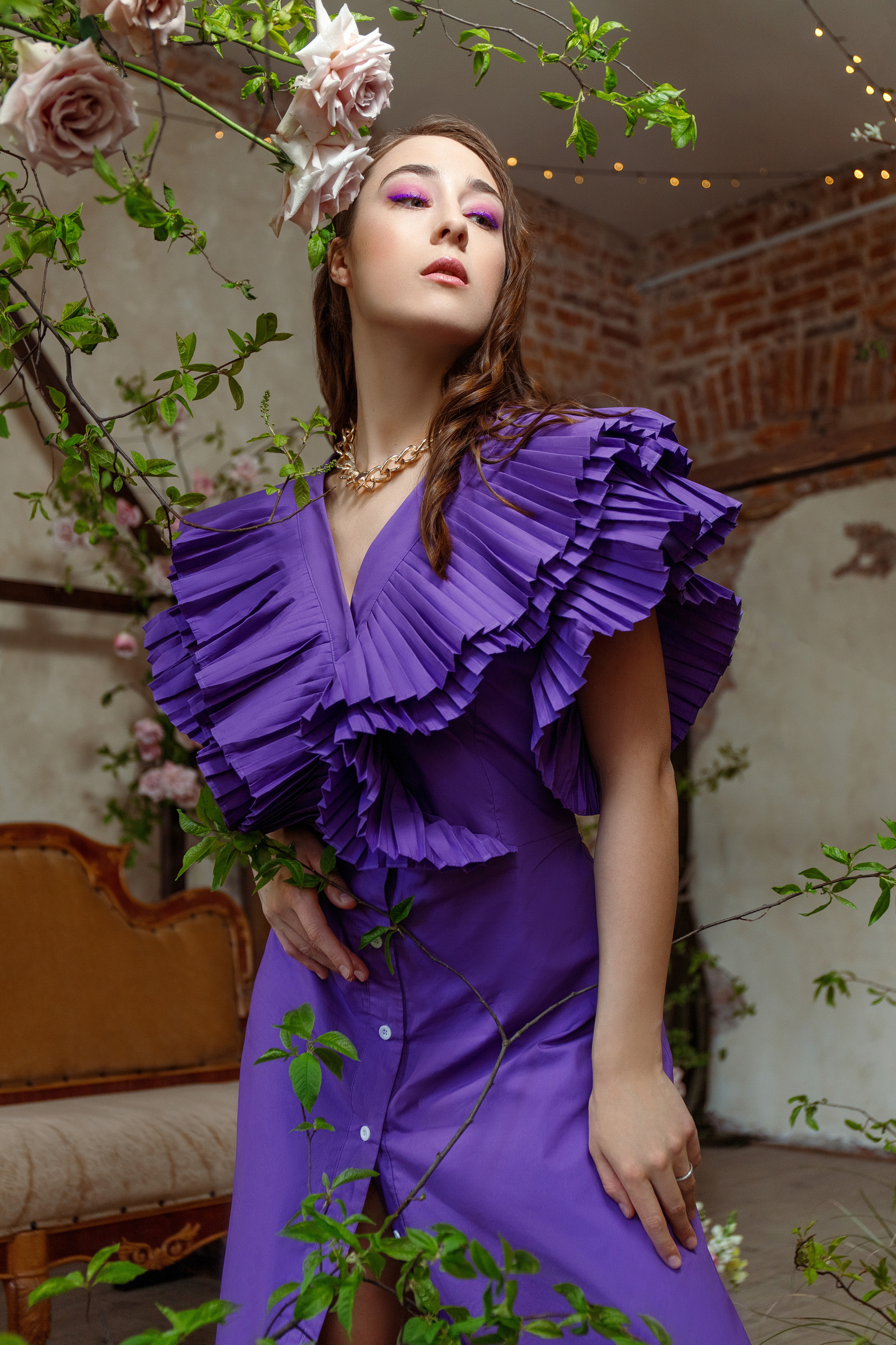 Фотосъёмка с живыми цветами | Фотограф Екатерина Космачева