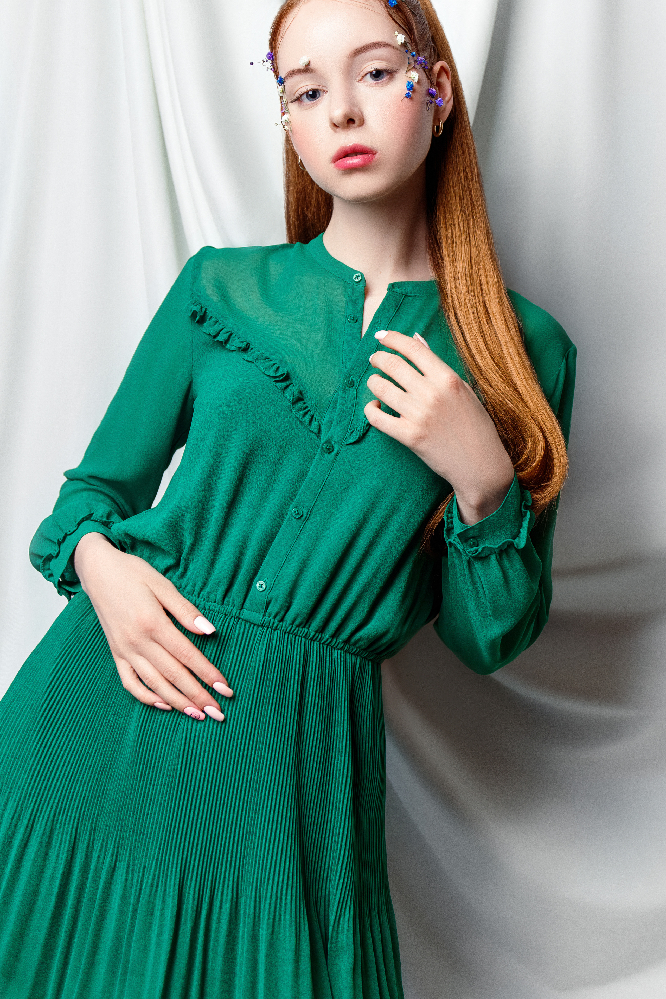 Креативная съёмка с сухоцветами | Фотограф Екатерина Космачева