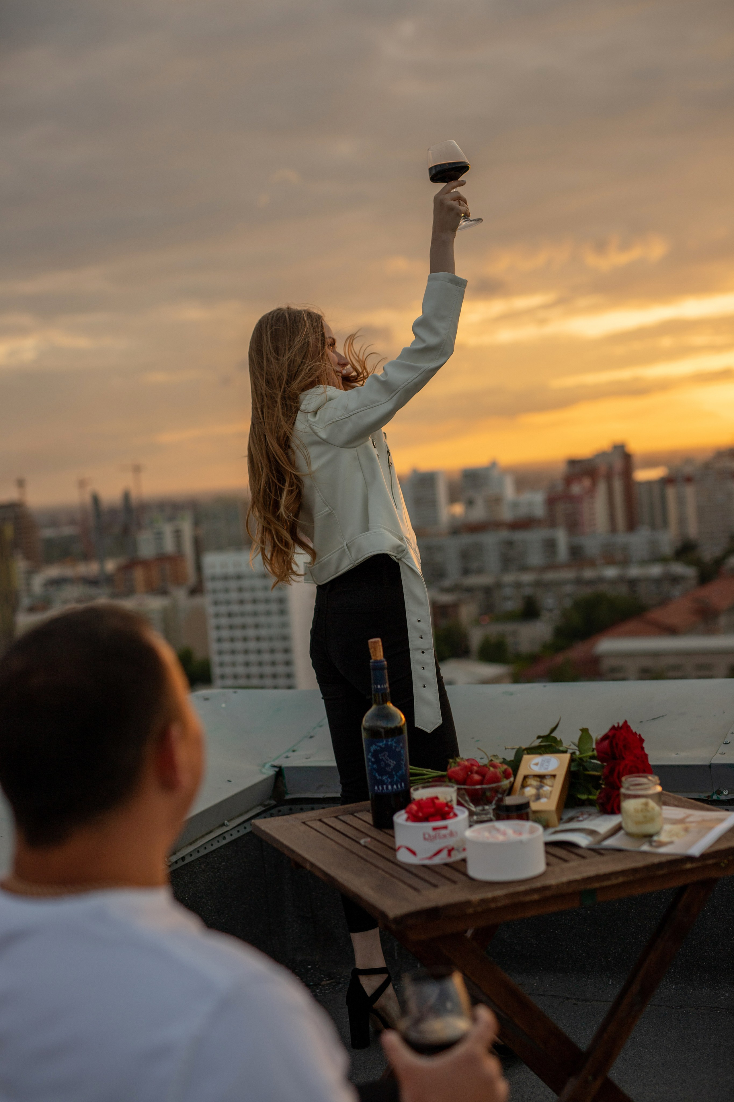 Свидание на крыше. Таня Давтян фотограф в Новосибирске