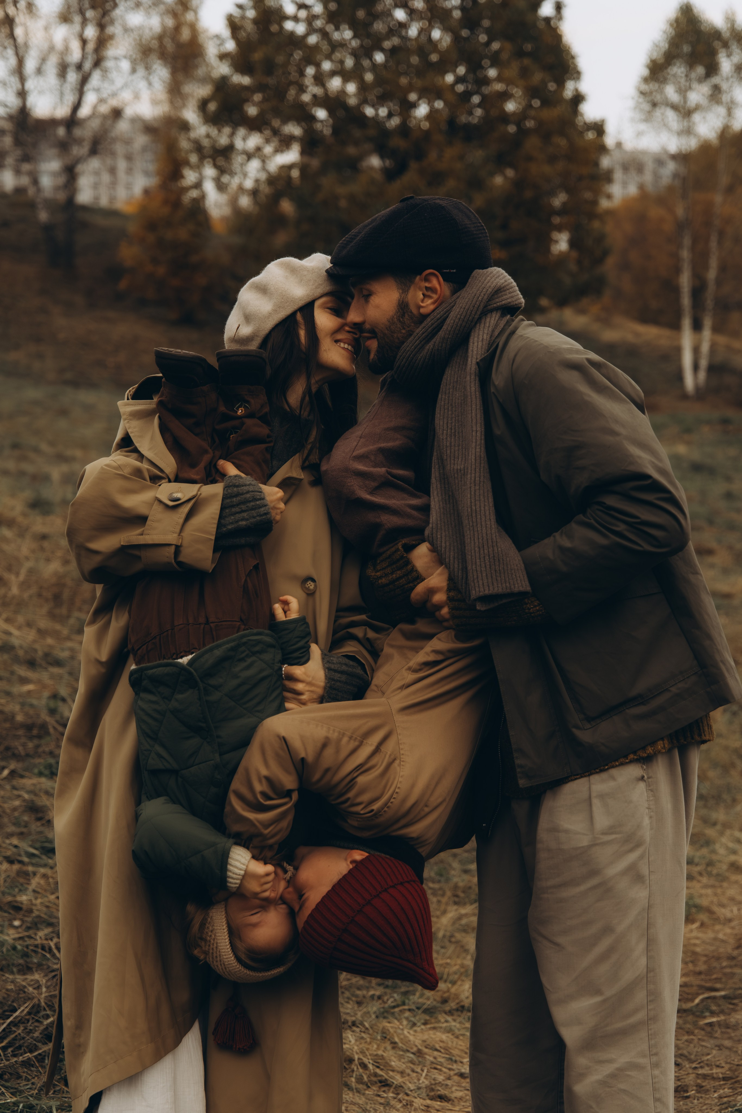 Теплая осенняя история. Семейный фотограф в Москве Лоншакова Кристина