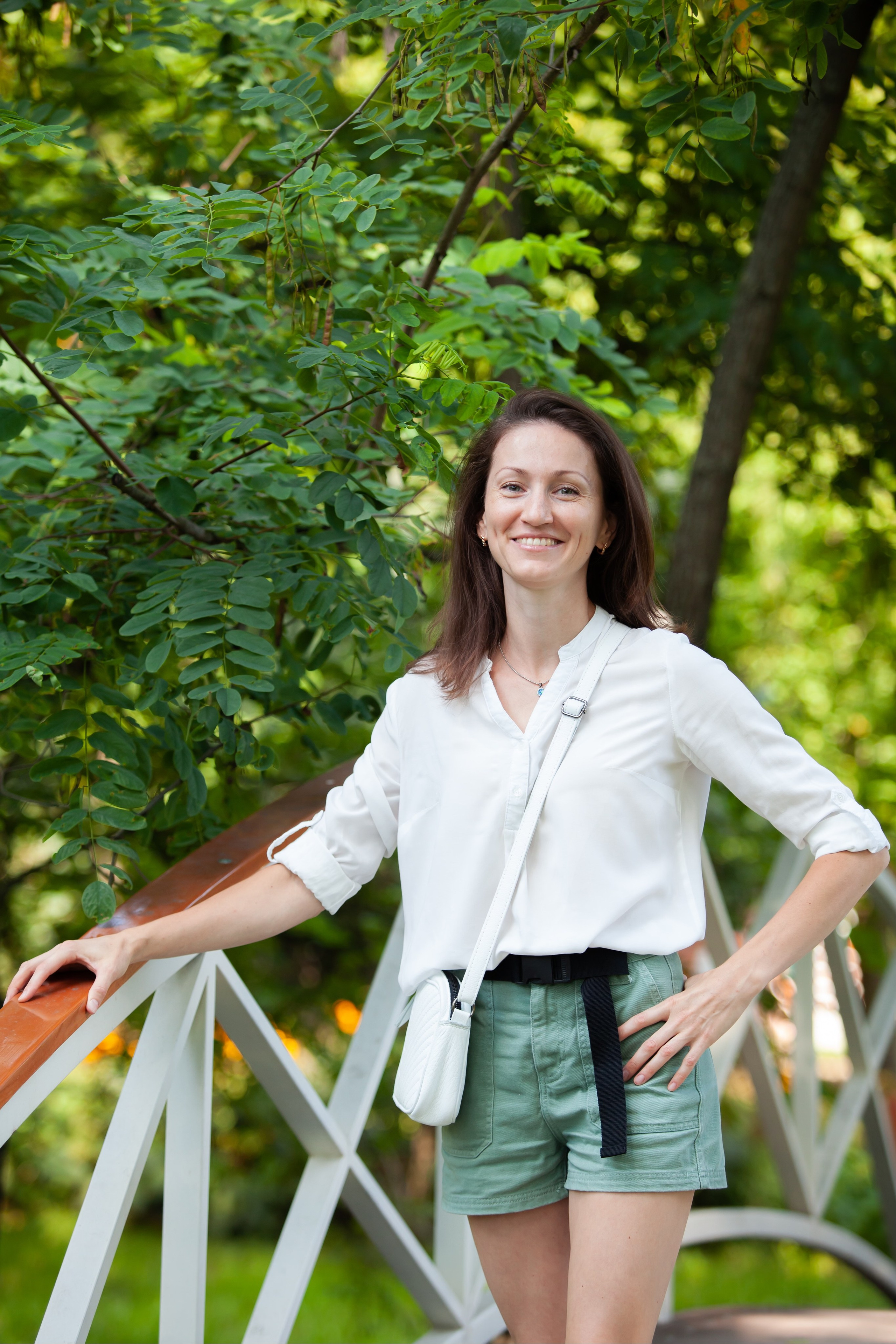 Семейная фотосессия в парке. Фотографы в Москве Светлана Устинова и Сергей Грачев