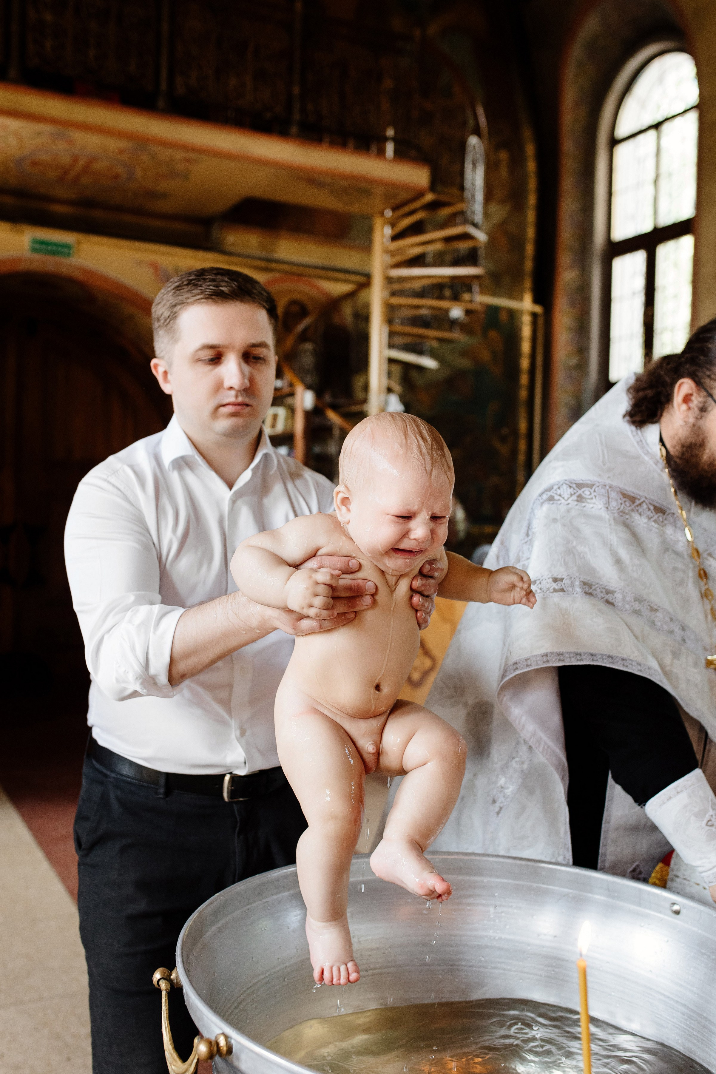 Крещение Луки. Свадебный и семейный фотограф Екатерина Иванова