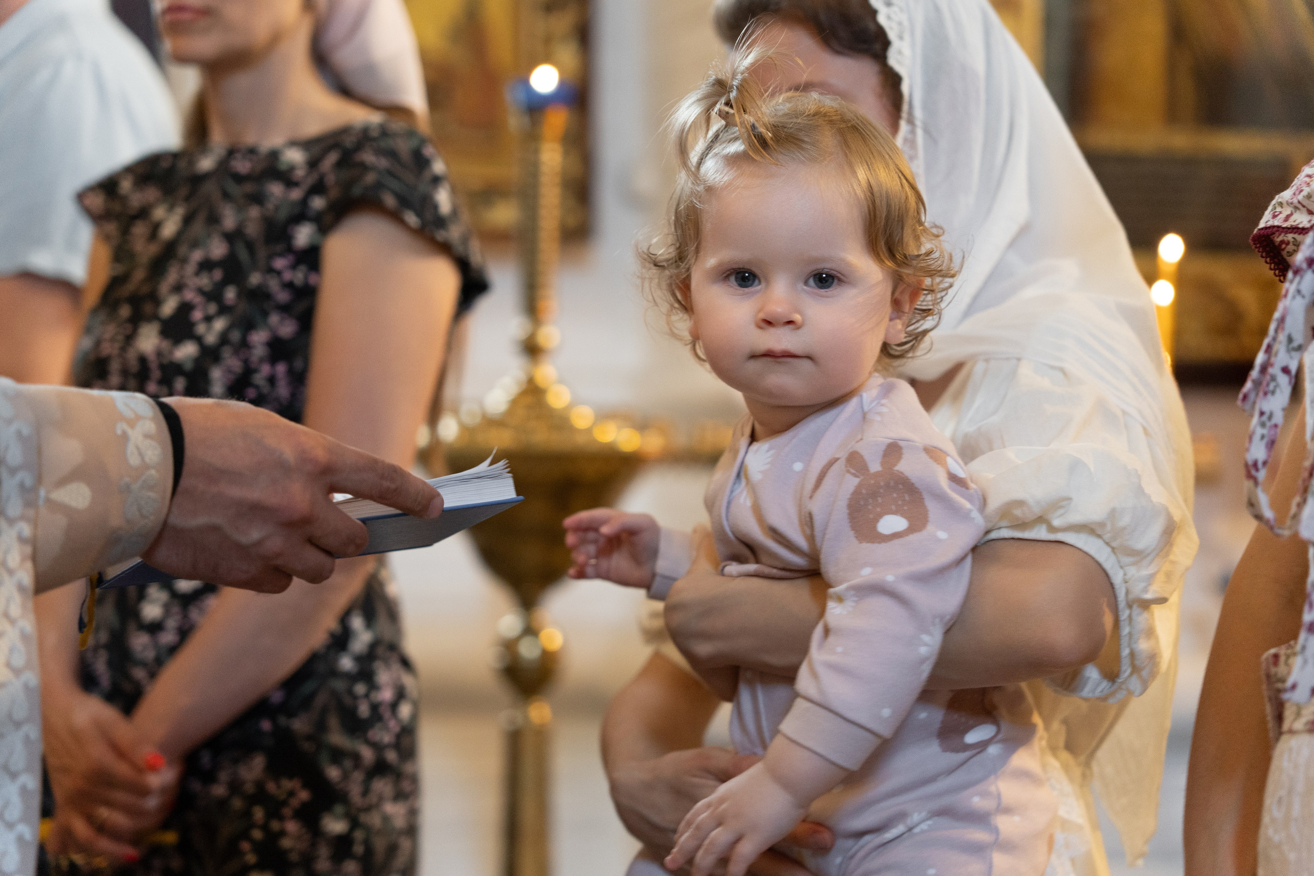 Крестины Майи в Старочеркасском Воскресенском войсковом соборе