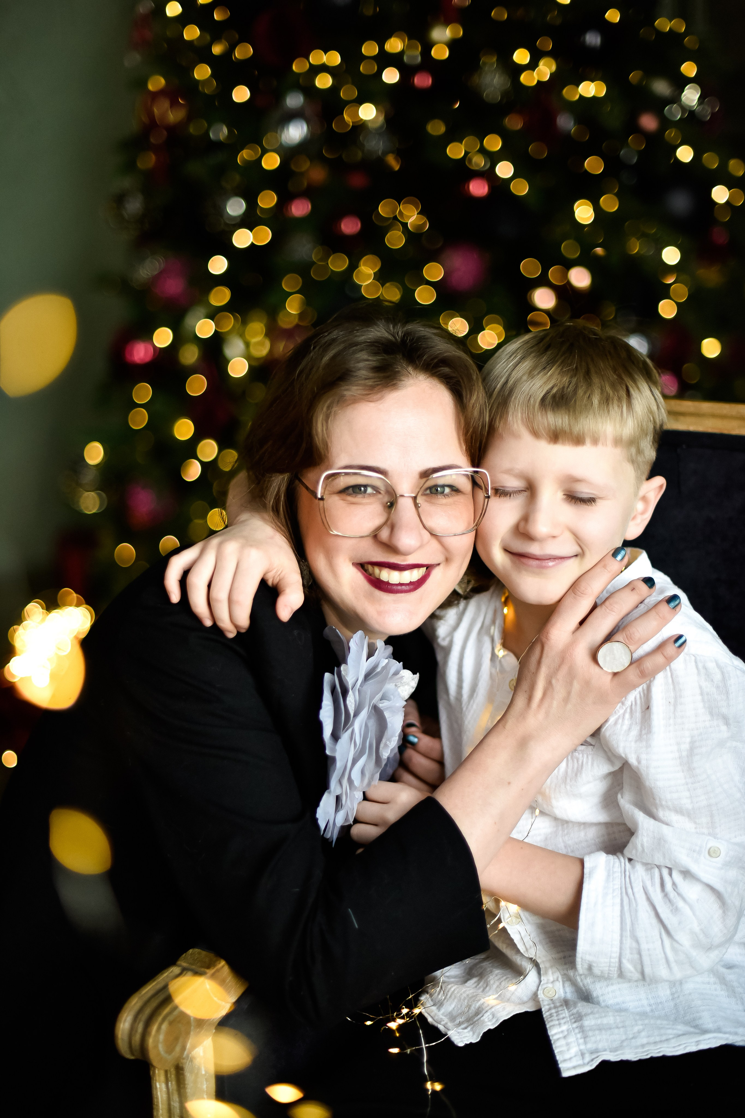 Дружная семья Настеньки