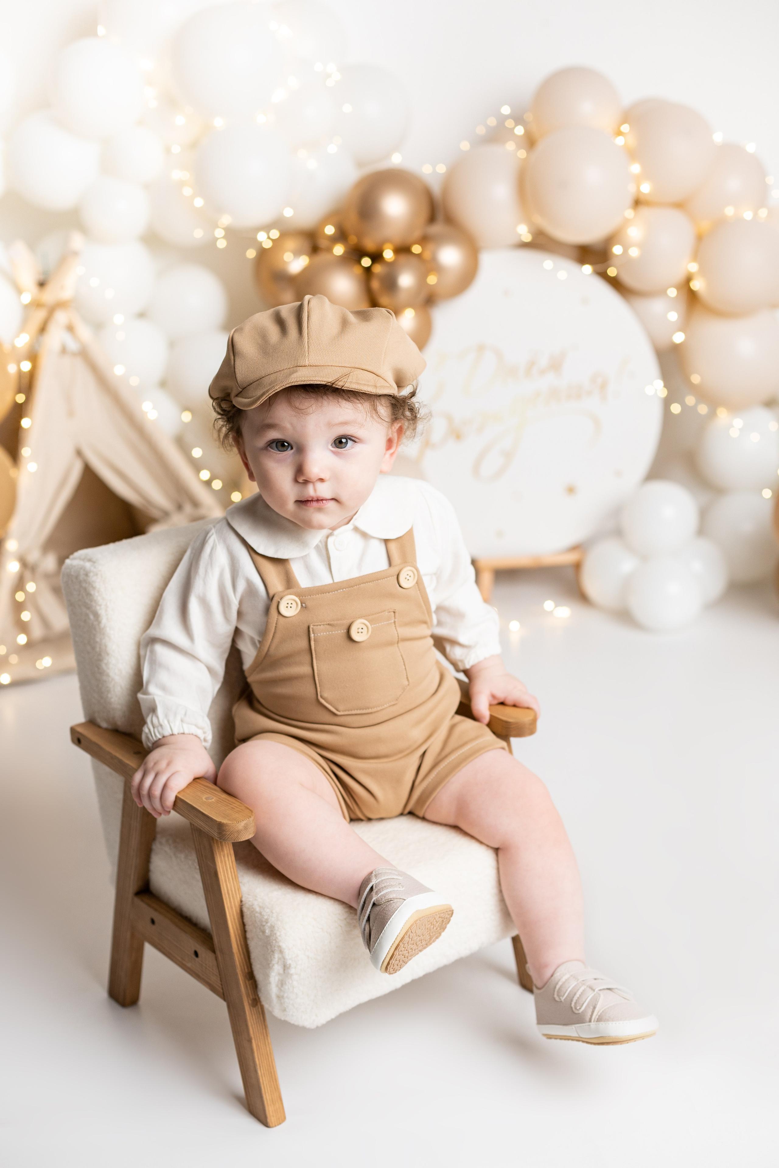 Фотосессия к первому дню рождения. Фотограф новорожденных, детский фотограф в г. Оренбурге Екатерина Козлова