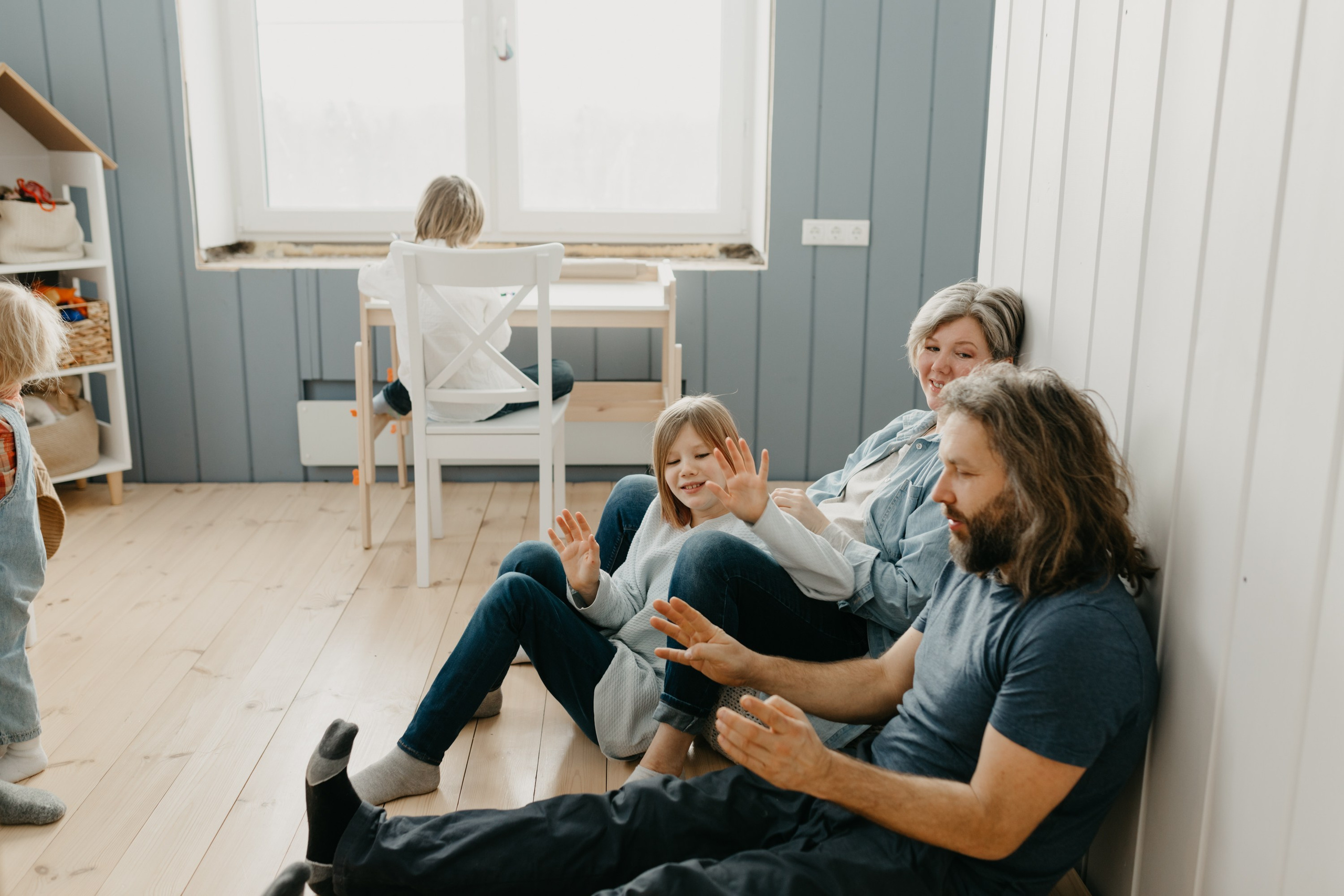 Рождественская Новогодняя Семейная Фотосессия дома. Семейный фотограф Маша Тимофеева | Москва