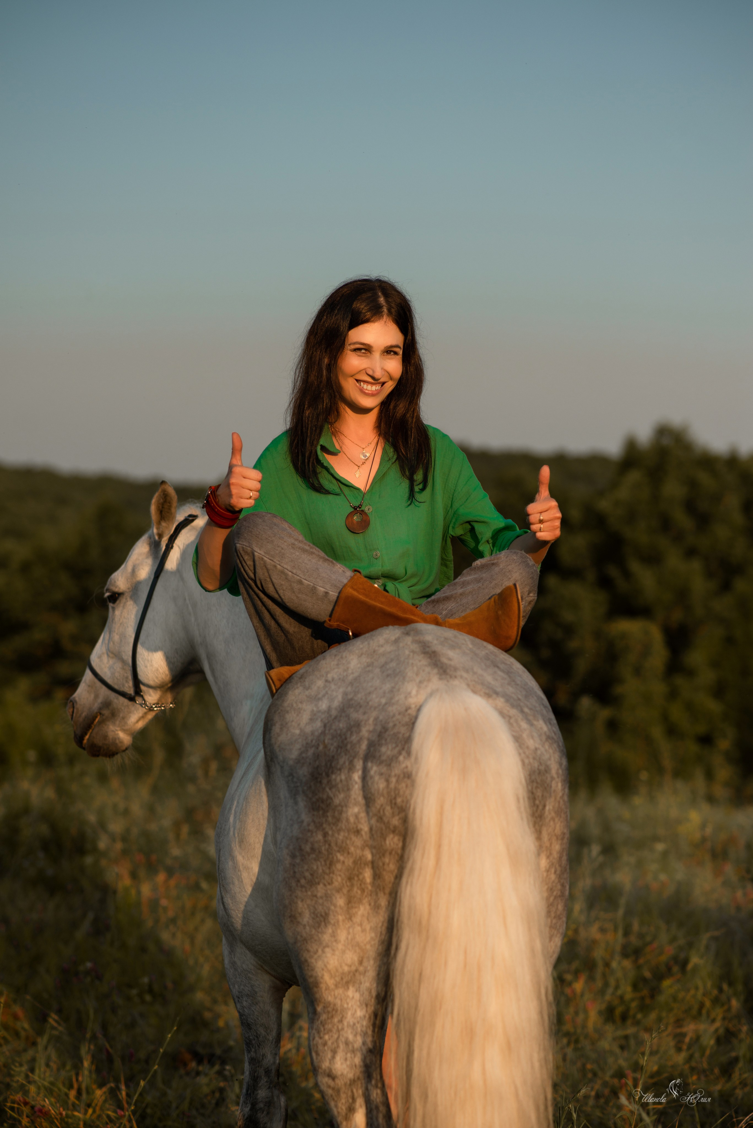 Юлия и Вымпел. Конный фотограф в Саратове Юлия Иванова